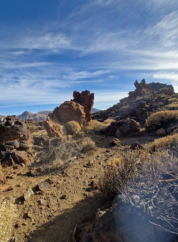 Traseul spre Teide