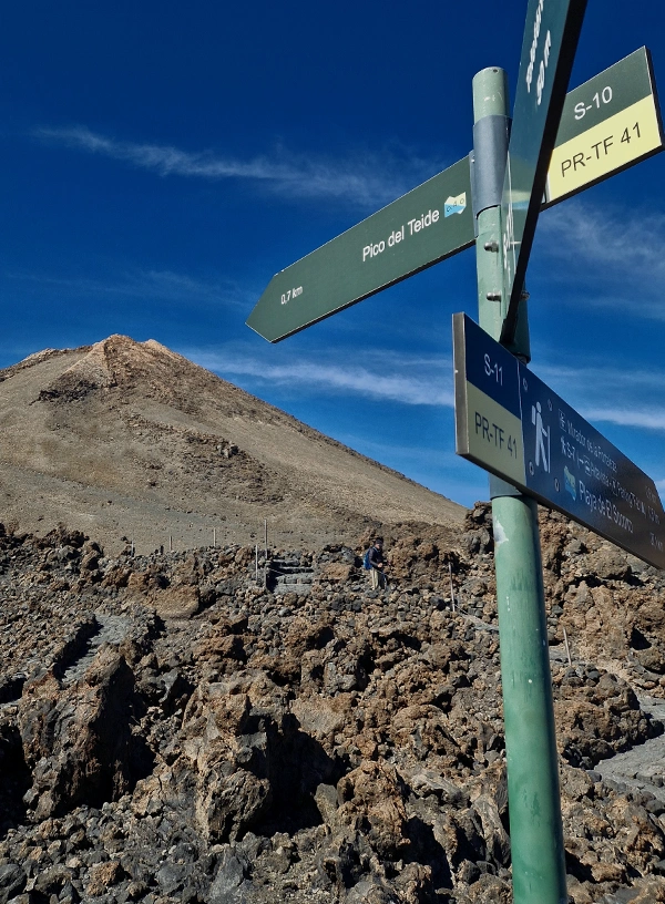 Vedere spre Teide.