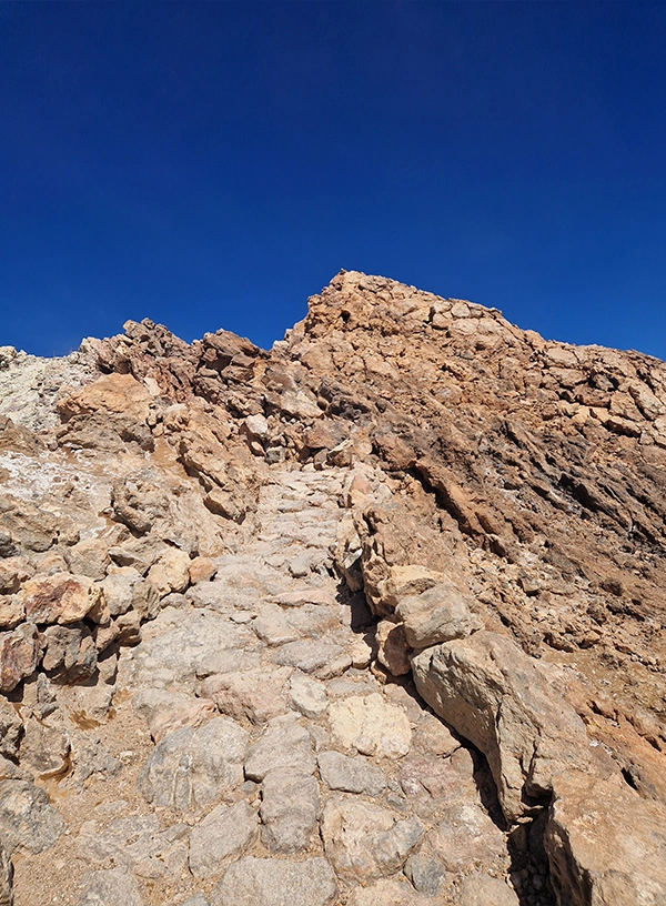 Traseul spre Teide