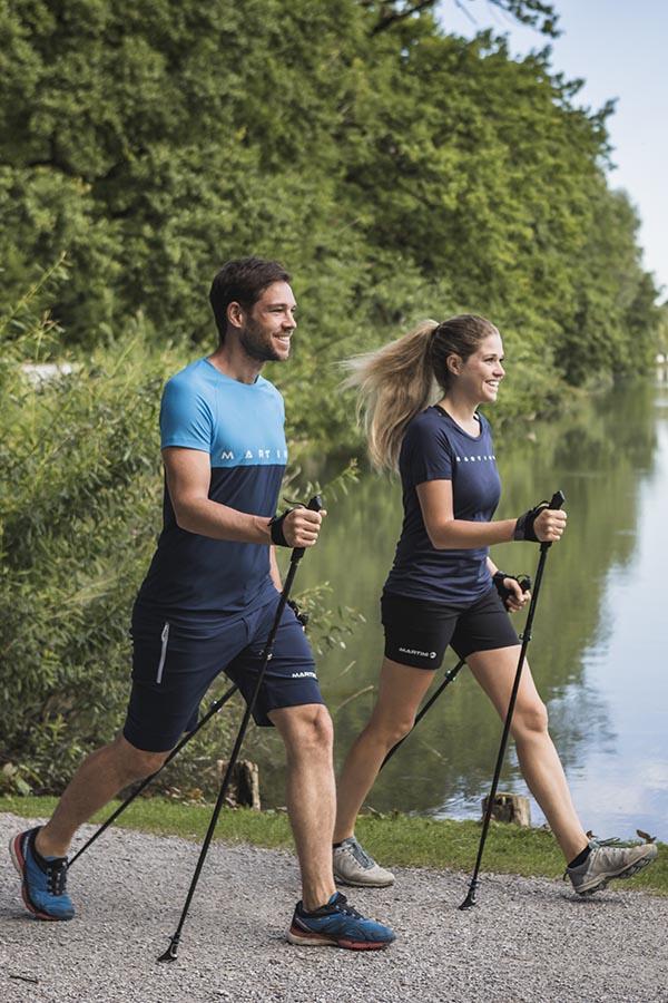 Cum alegi bețele de nordic walking – lungimea lor depinde nu doar de înălțime, ci și de cât timp te antrenezi deja cu ele.