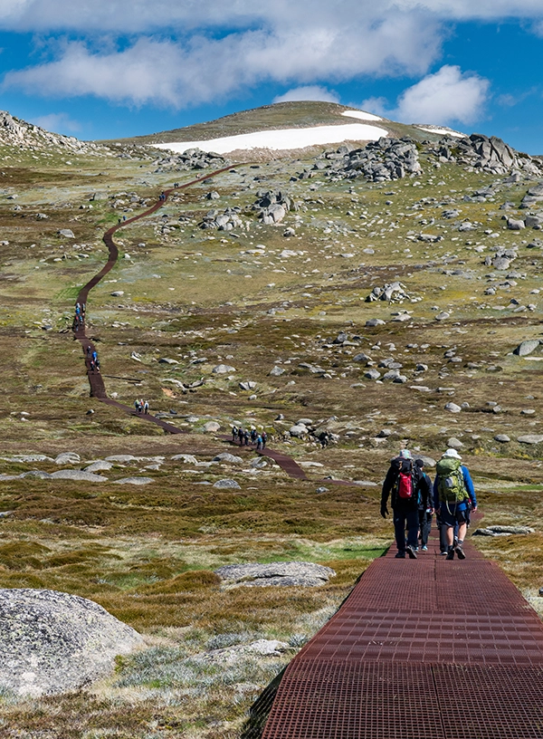 Muntele Kosciuszko.