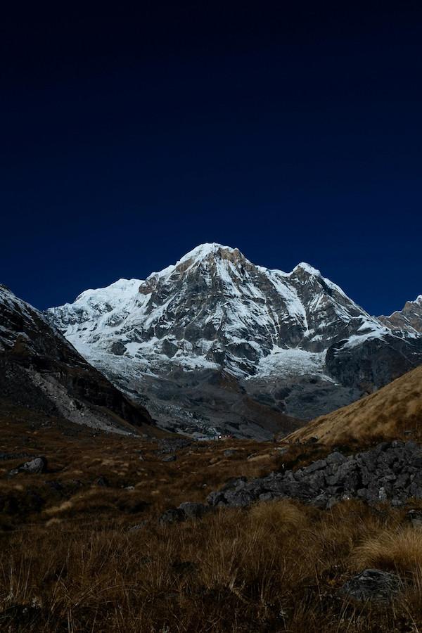 Annapurna – cu o altitudine de 8091 m, al zecelea vârf al lumii.
