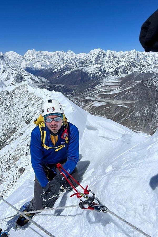 Chiar sub vârful Island Peak, încă doar câțiva metri...