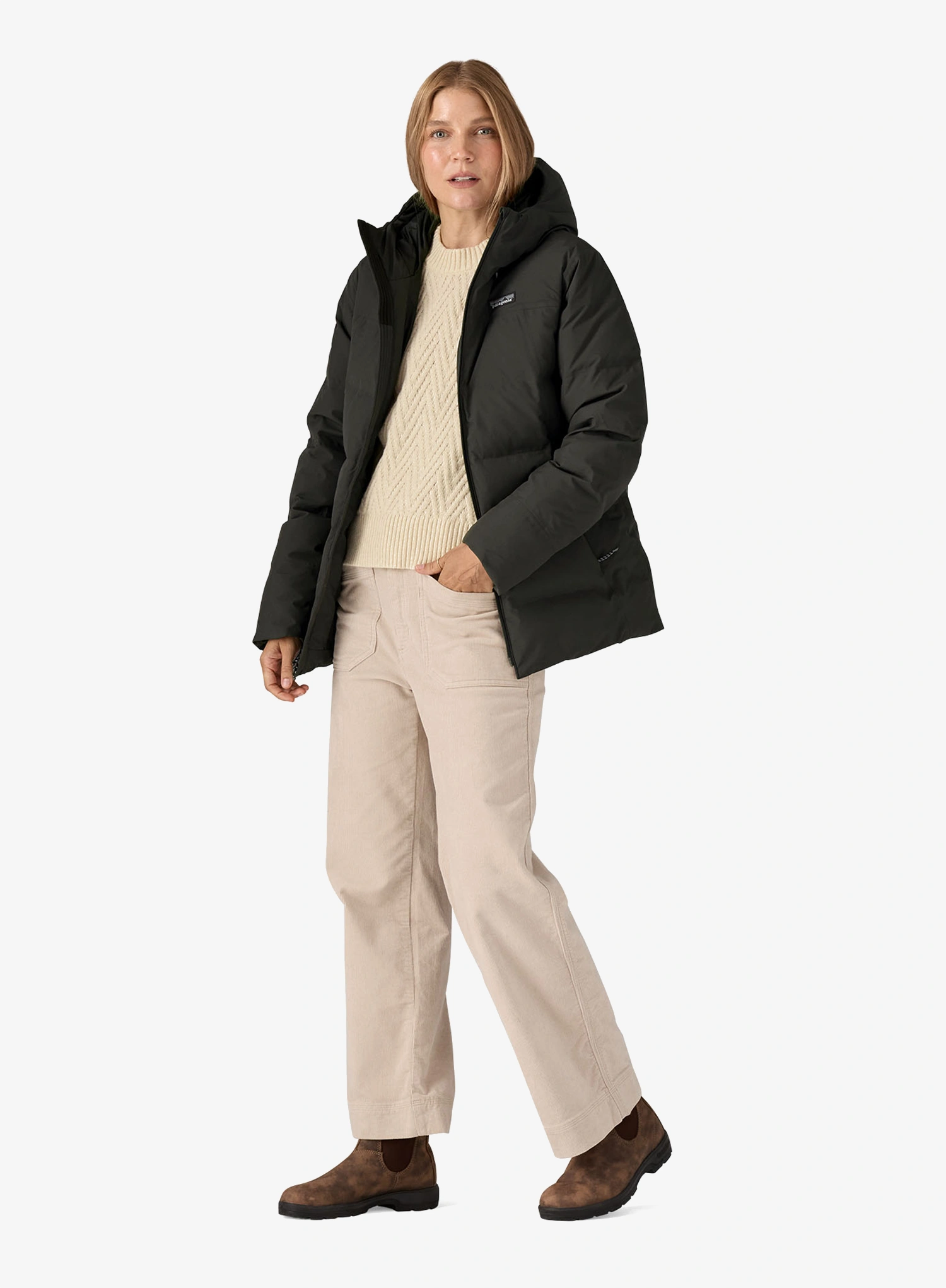 Geaca matlasata femei Patagonia Jackson Glacier Jacket - black