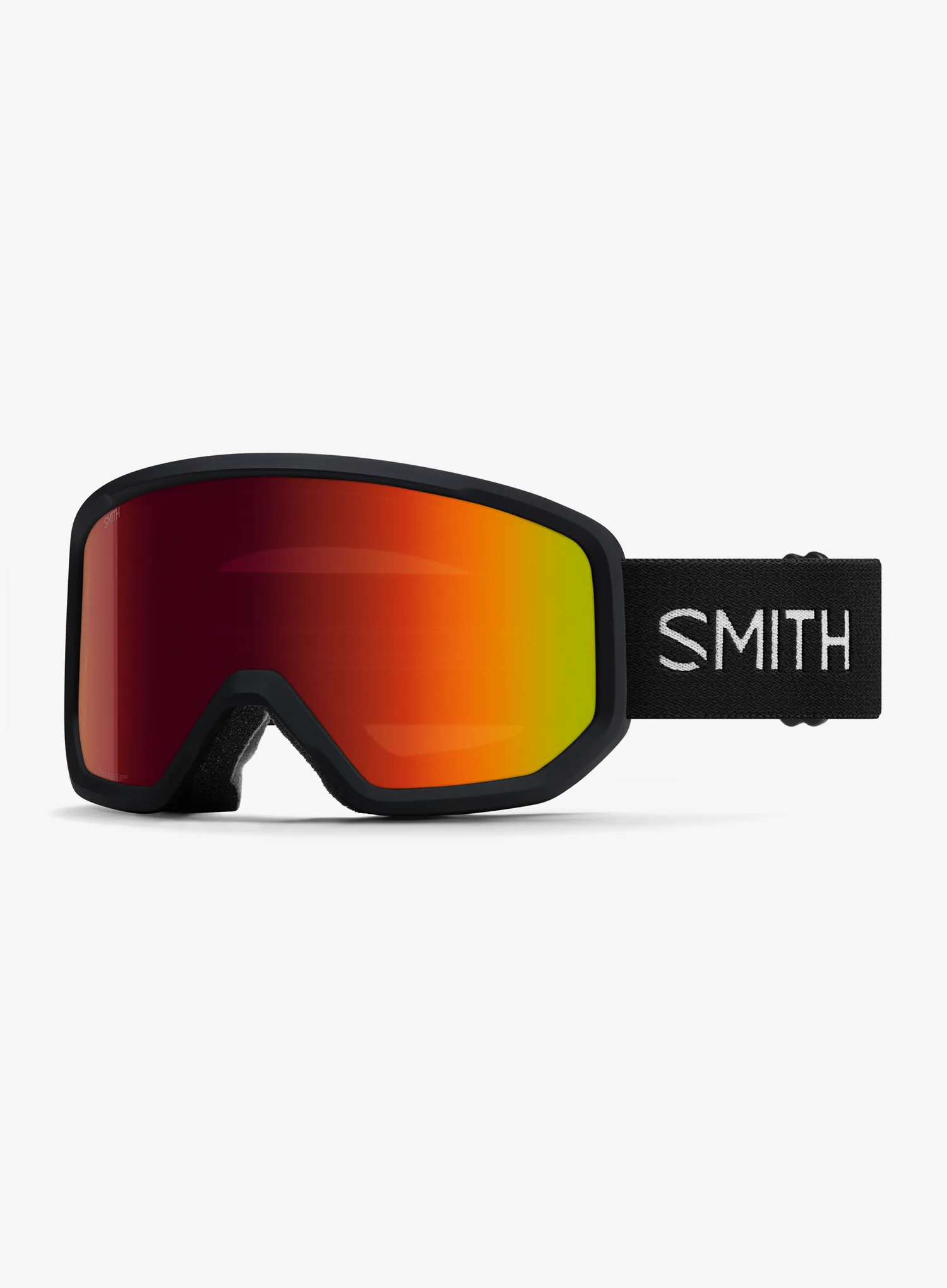 Ochelari schi Smith Transfer - black/red solx mirror antifog