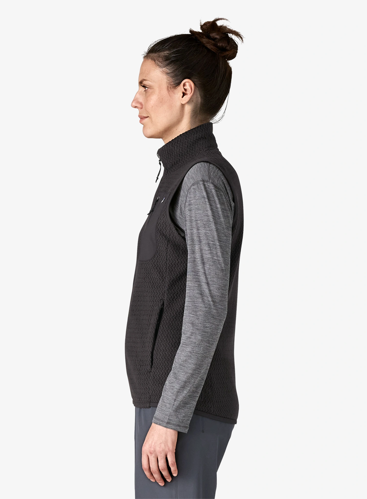 Vesta femei Patagonia R1 Air Vest - black