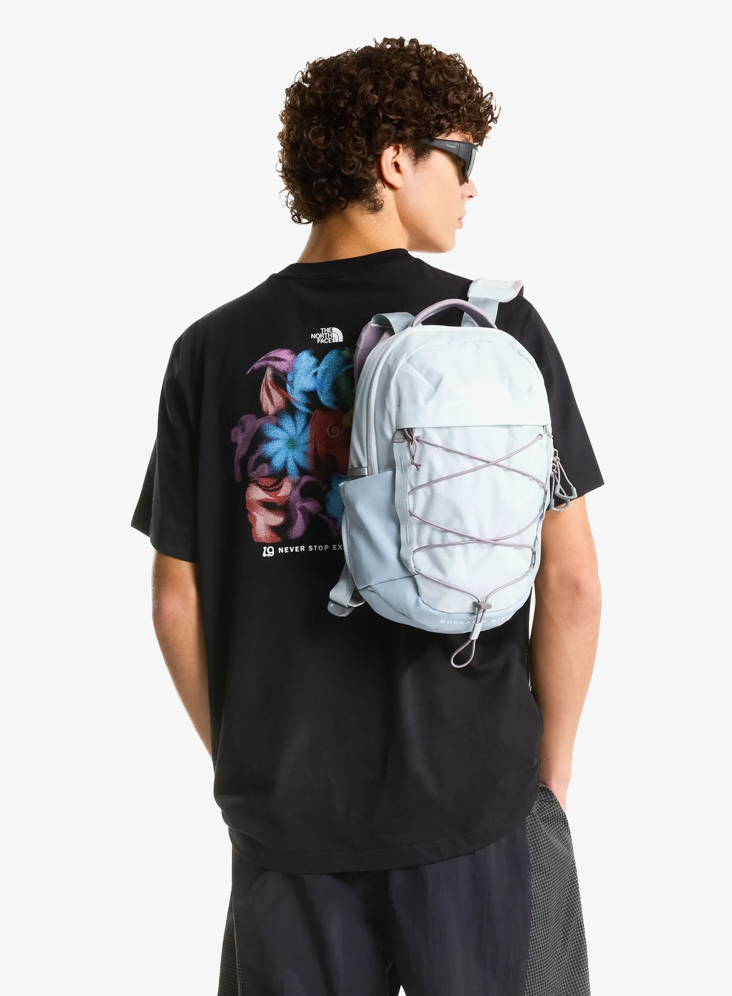 Rucsac de oras The North Face Borealis Mini Backpack - pearl stone/frost grey