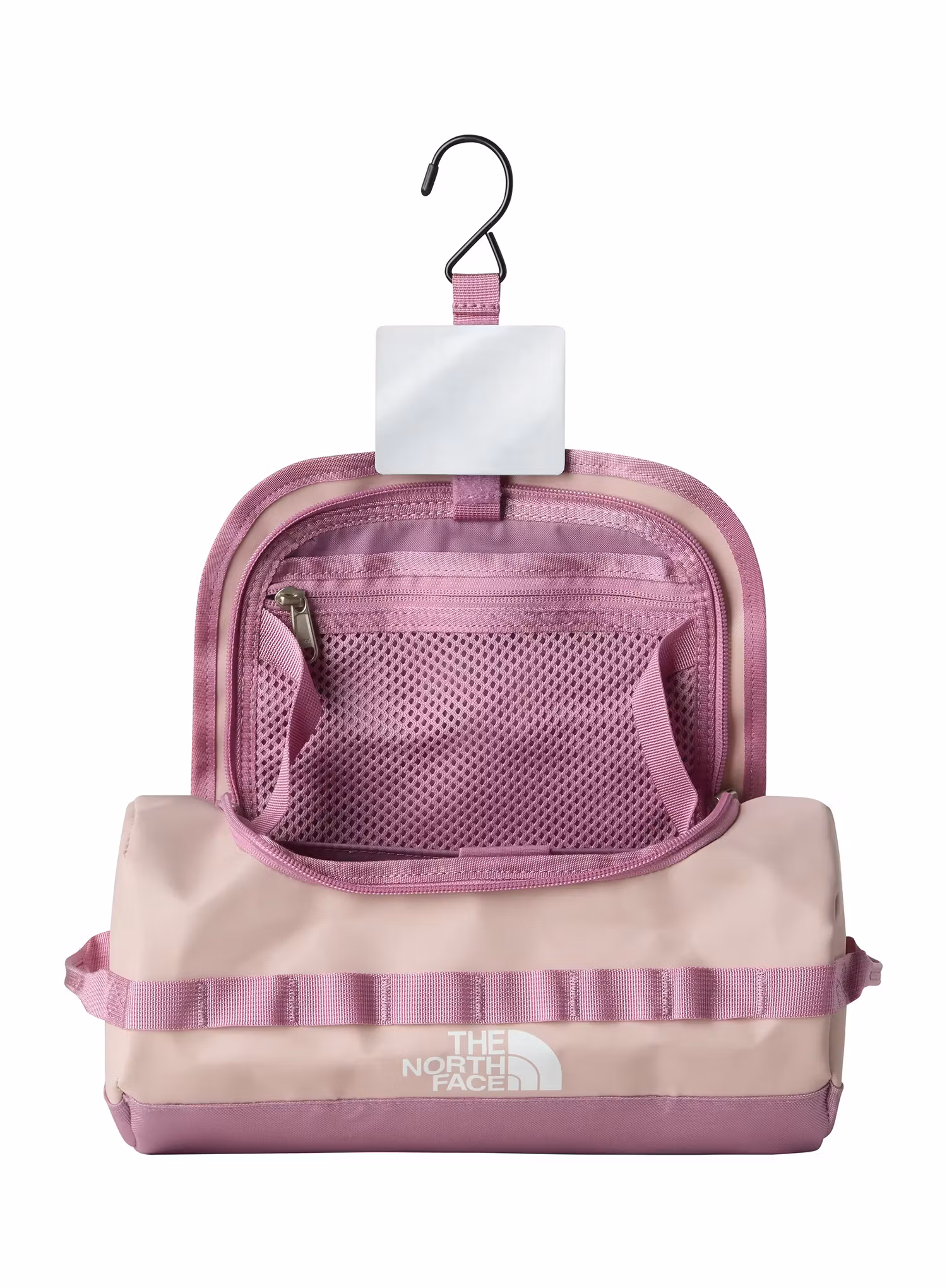 Geanta cosmetice The North Face BC Travel Canister L - metal pink/laven