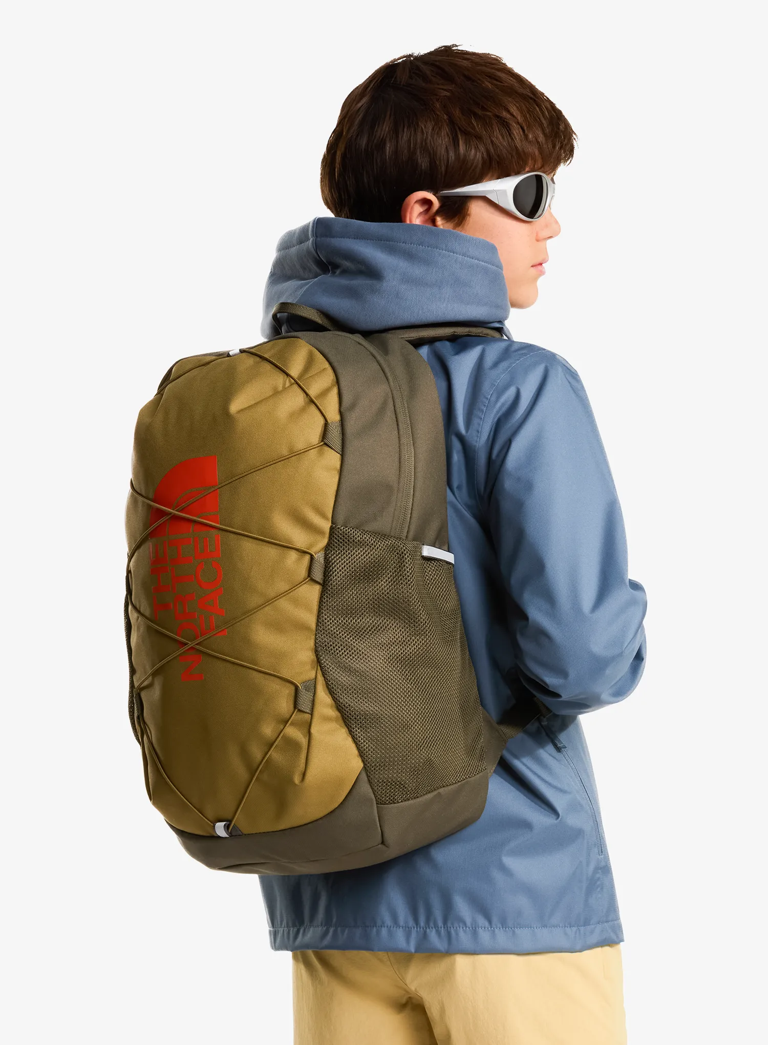 Ghiozdan copii The North Face Youth Court Jester - cedar/red