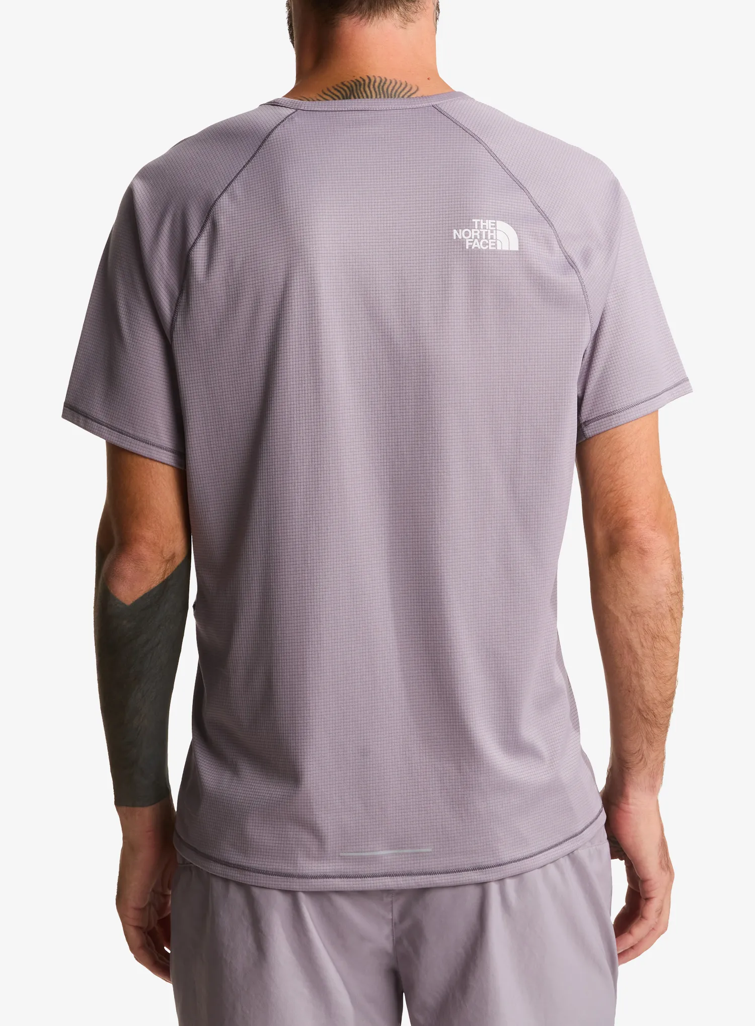 Tricou alergare The North Face Sunriser S/S - transcendent grey