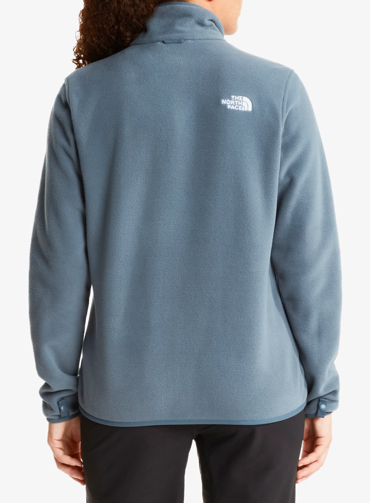Hanorac cu fermoar femei The North Face Glacier Fleece Jacket - granite grey