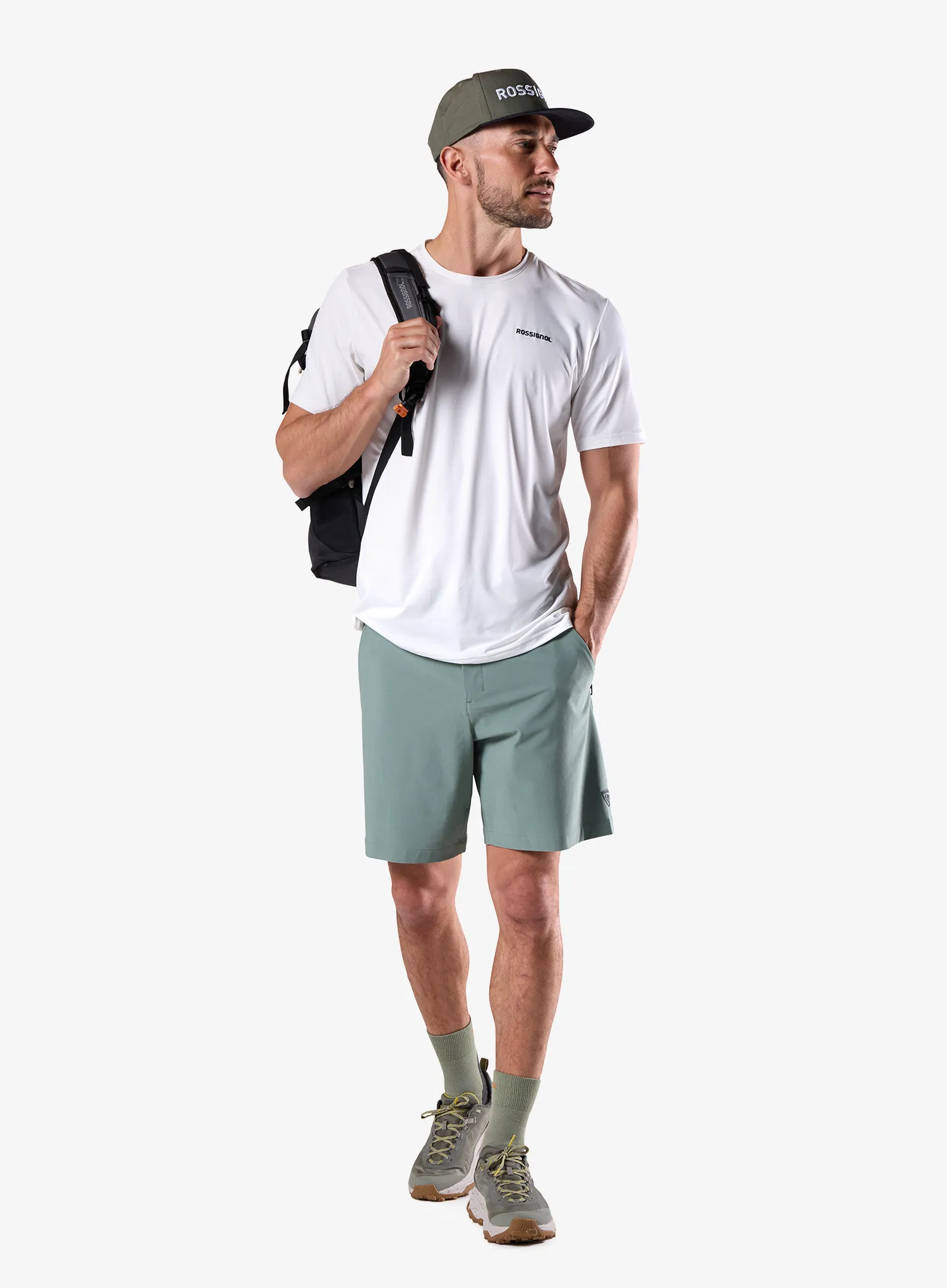 Tricou uscare rapida Rossignol Graphic Active Tee - white