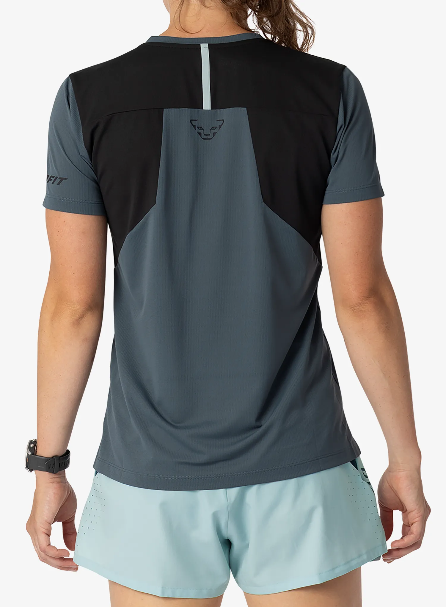 Tricou uscare rapida femei Dynafit Sky Shirt - cinder/cinder