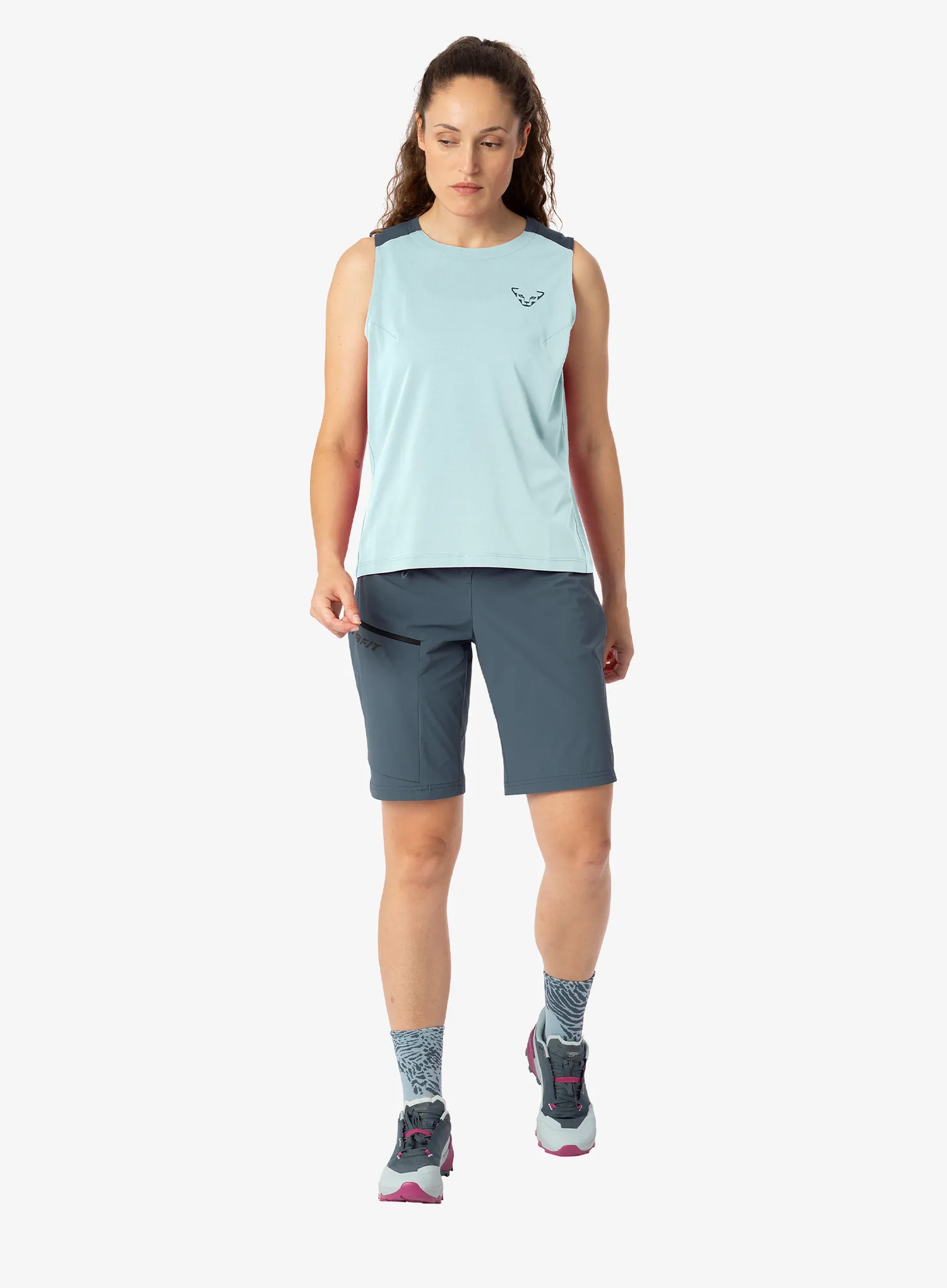 Top femei Dynafit Transalper Tank - cloud blue