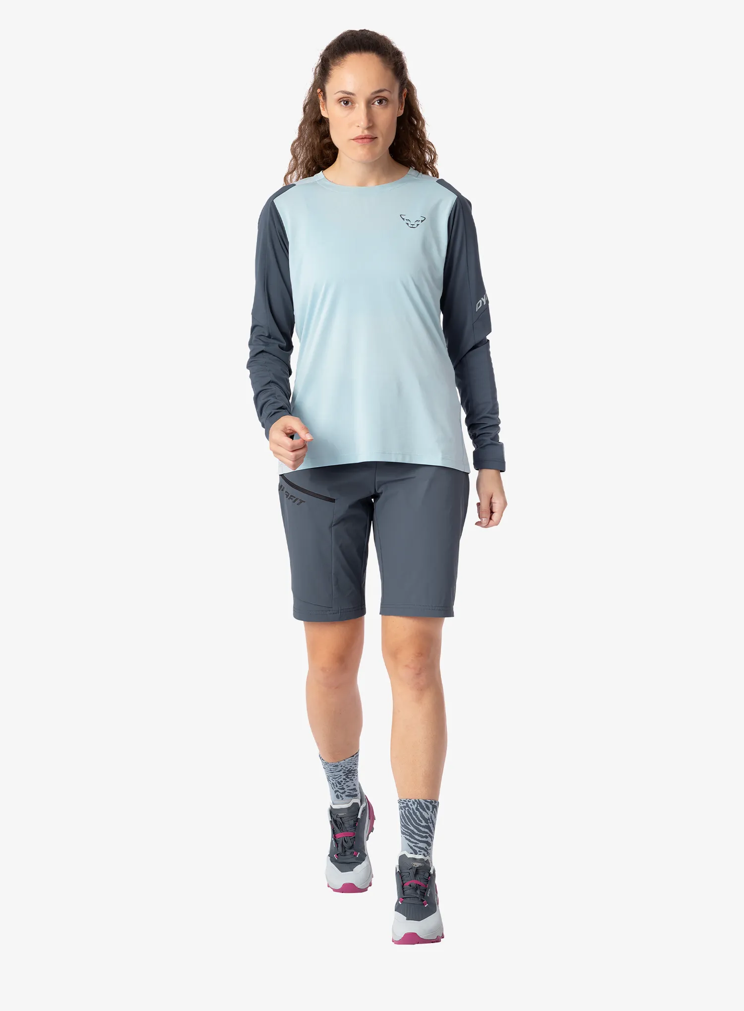 Pantaloni scurti drumetie femei Dynafit Transalper DST Shorts - cinder/cinder