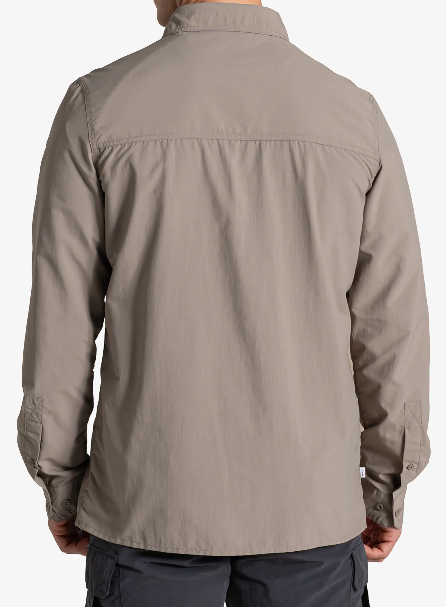 Camasa Craghoppers NosiLife Loukkos Long Sleeved Shirt - pebble