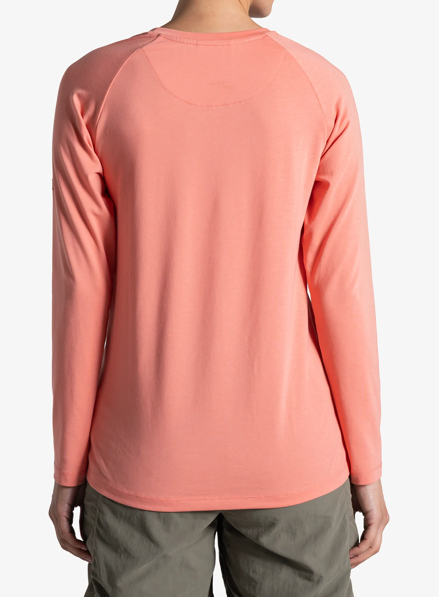 Hanorac femei Craghoppers NosiLife Nour Long Sleeved T-Shirt - spiced apricot