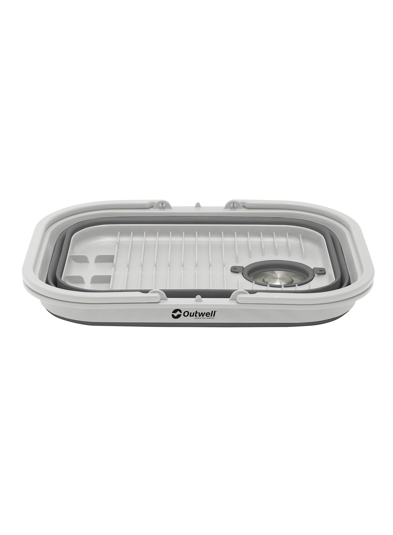 Chiuvetă Outwell Collaps Washing Base w/handle & Lid - grey mist