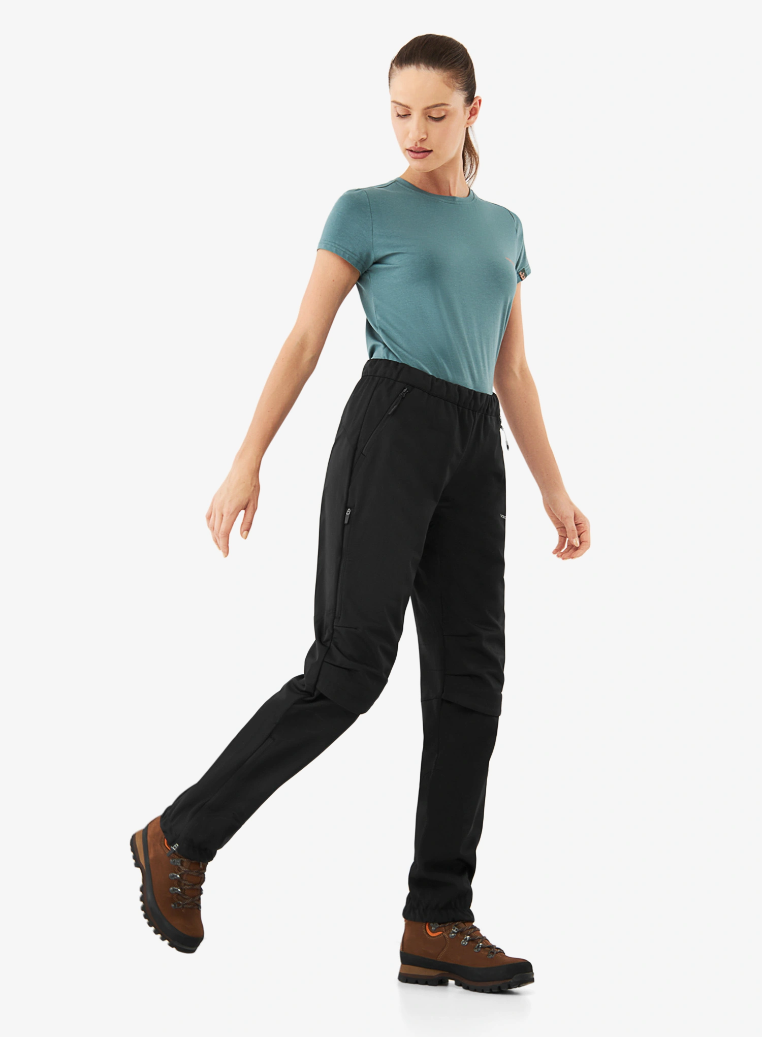 Pantaloni drumetie femei Viking Nordend - black