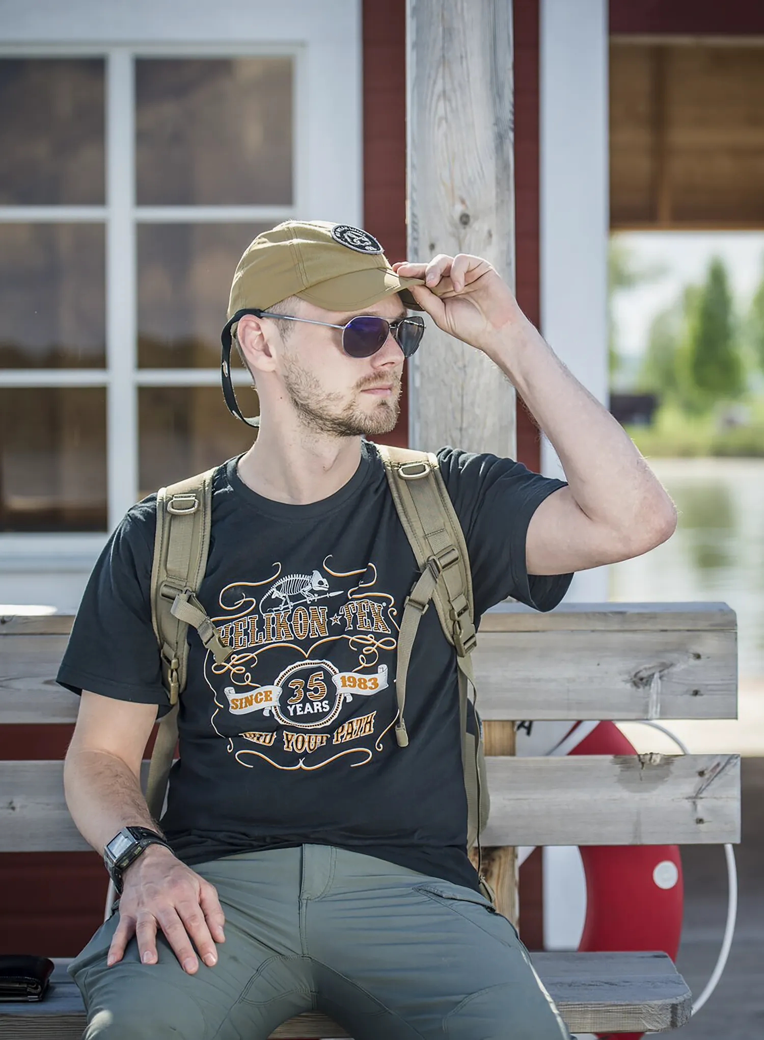 Șapcă Helikon-Tex Baseball Folding - coyote/coyote