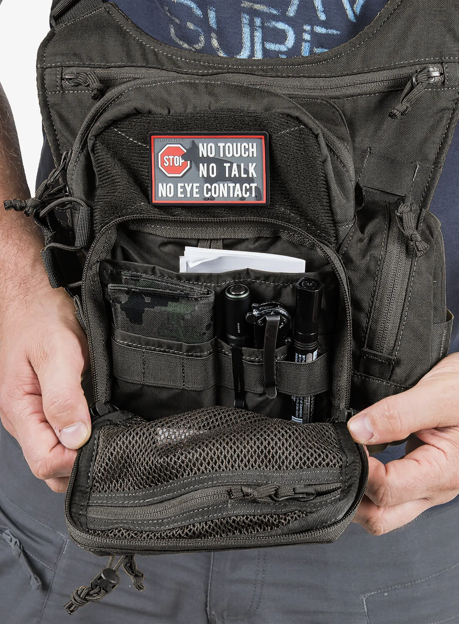 Geantă tactică Helikon-Tex EDC Side Bag - black