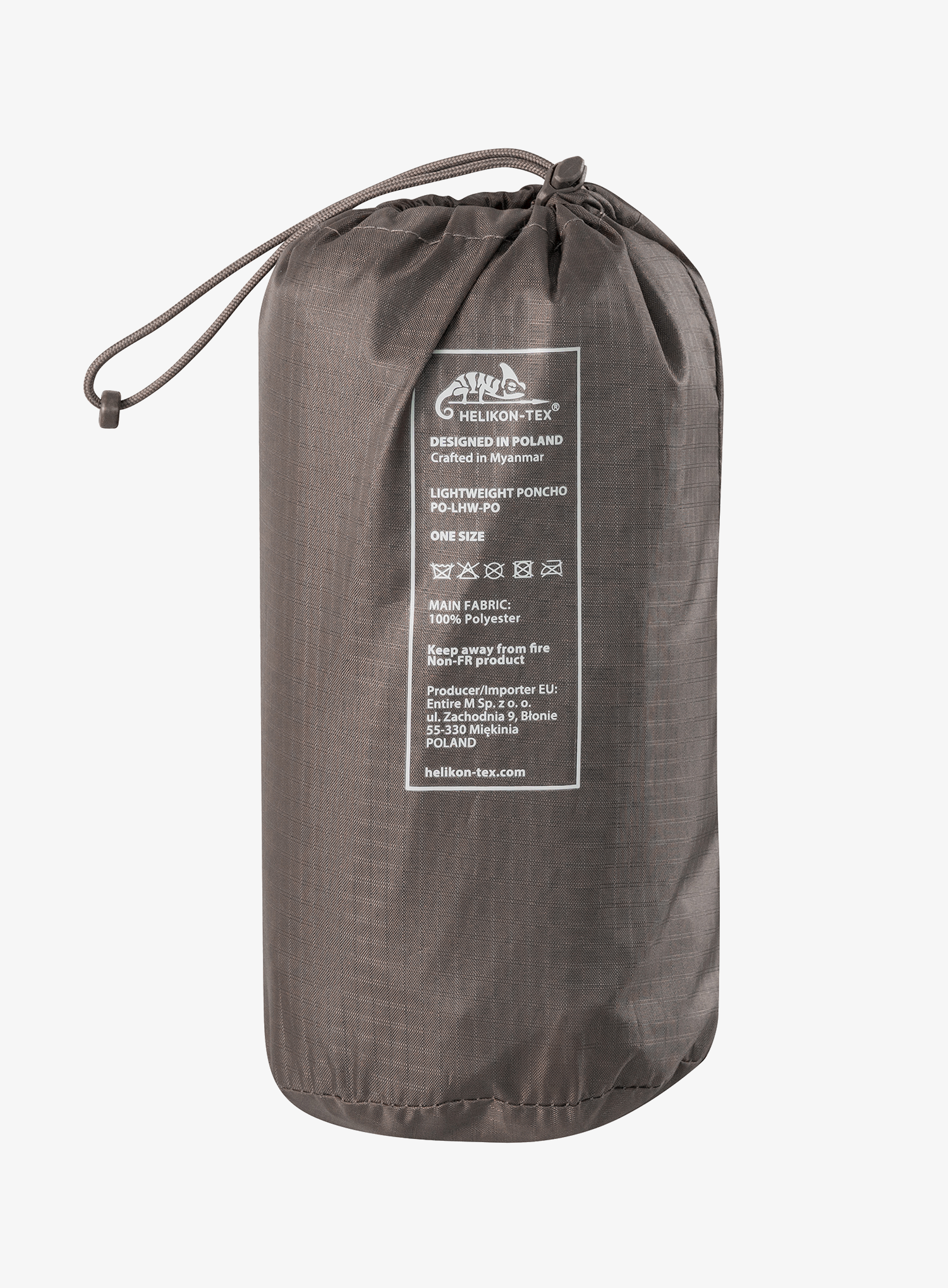 Pelerina ploaie Helikon-Tex Lightweight - earth brown