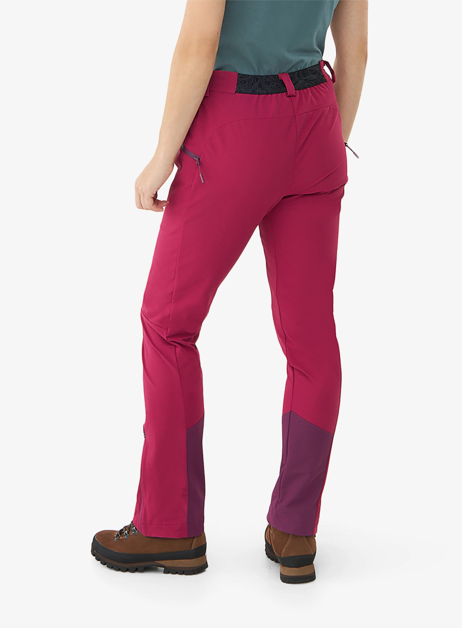 Pantaloni drumetie femei Viking Expander Warm - fuchsia