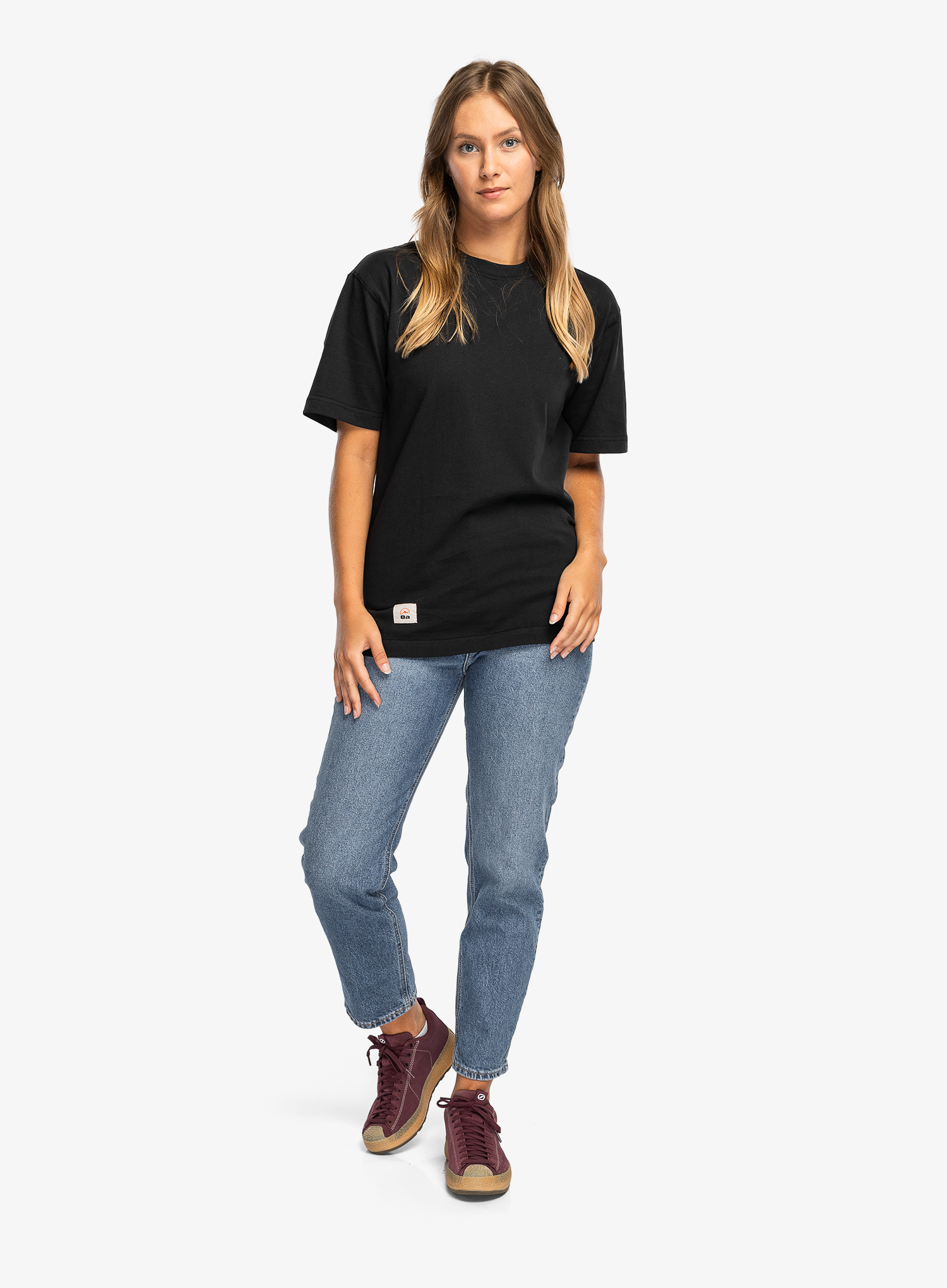Tricou bumbac 8a Poznań Summits - black