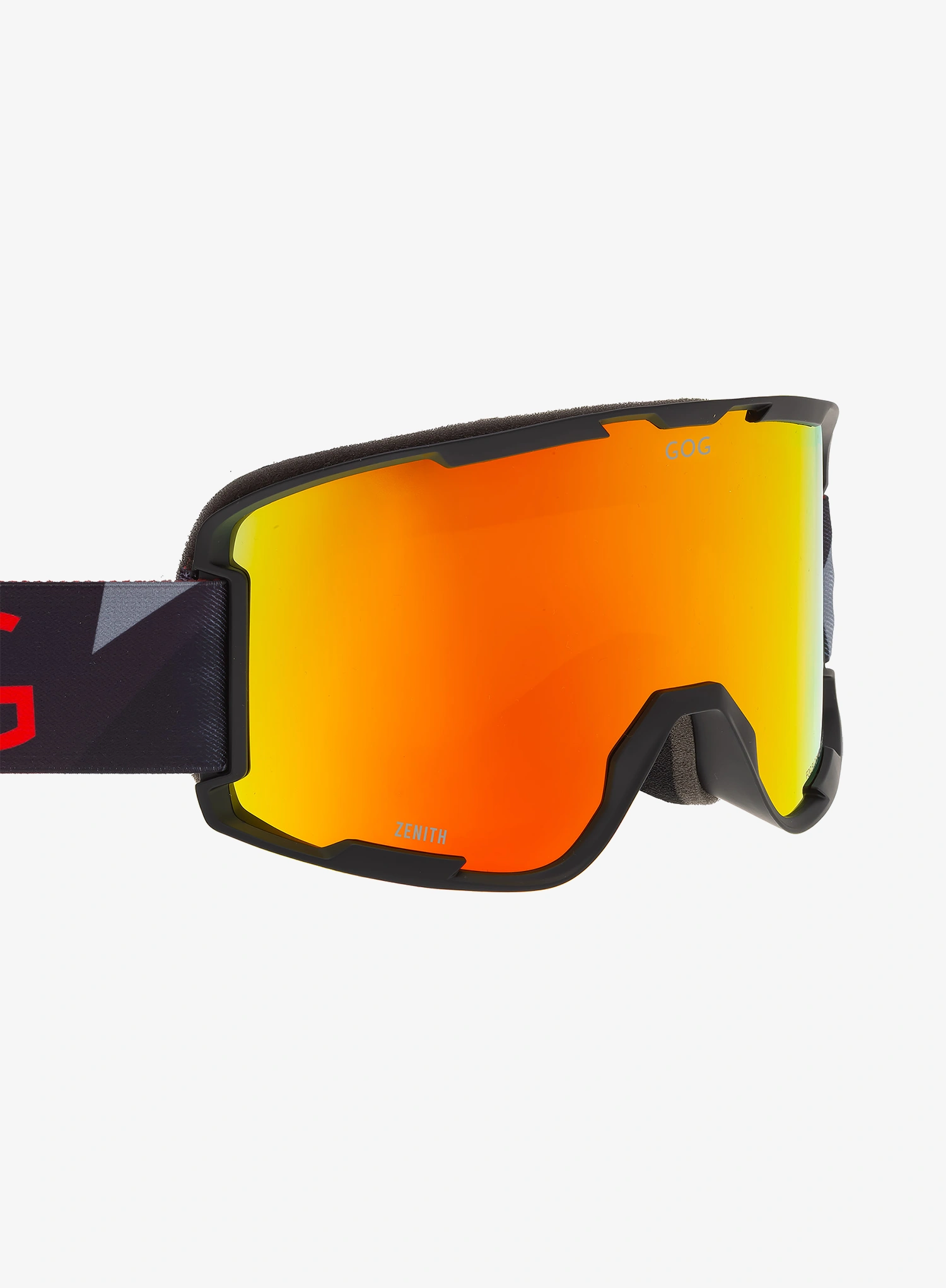 Ochelari schi GOG Zenith - matt black/reflex red S2