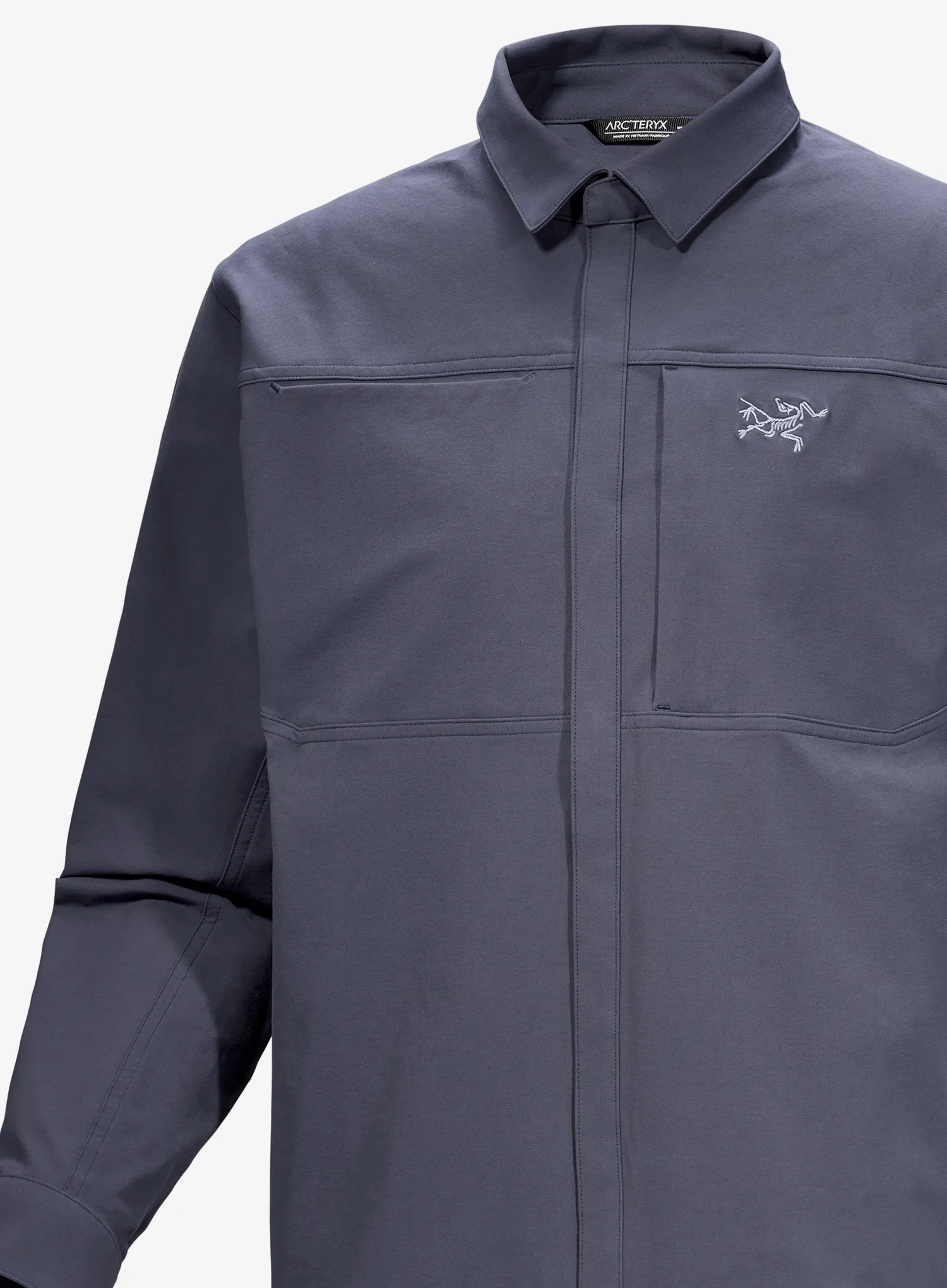 Camasa Arcteryx Cronin Cotton Overshirt - dk stratus