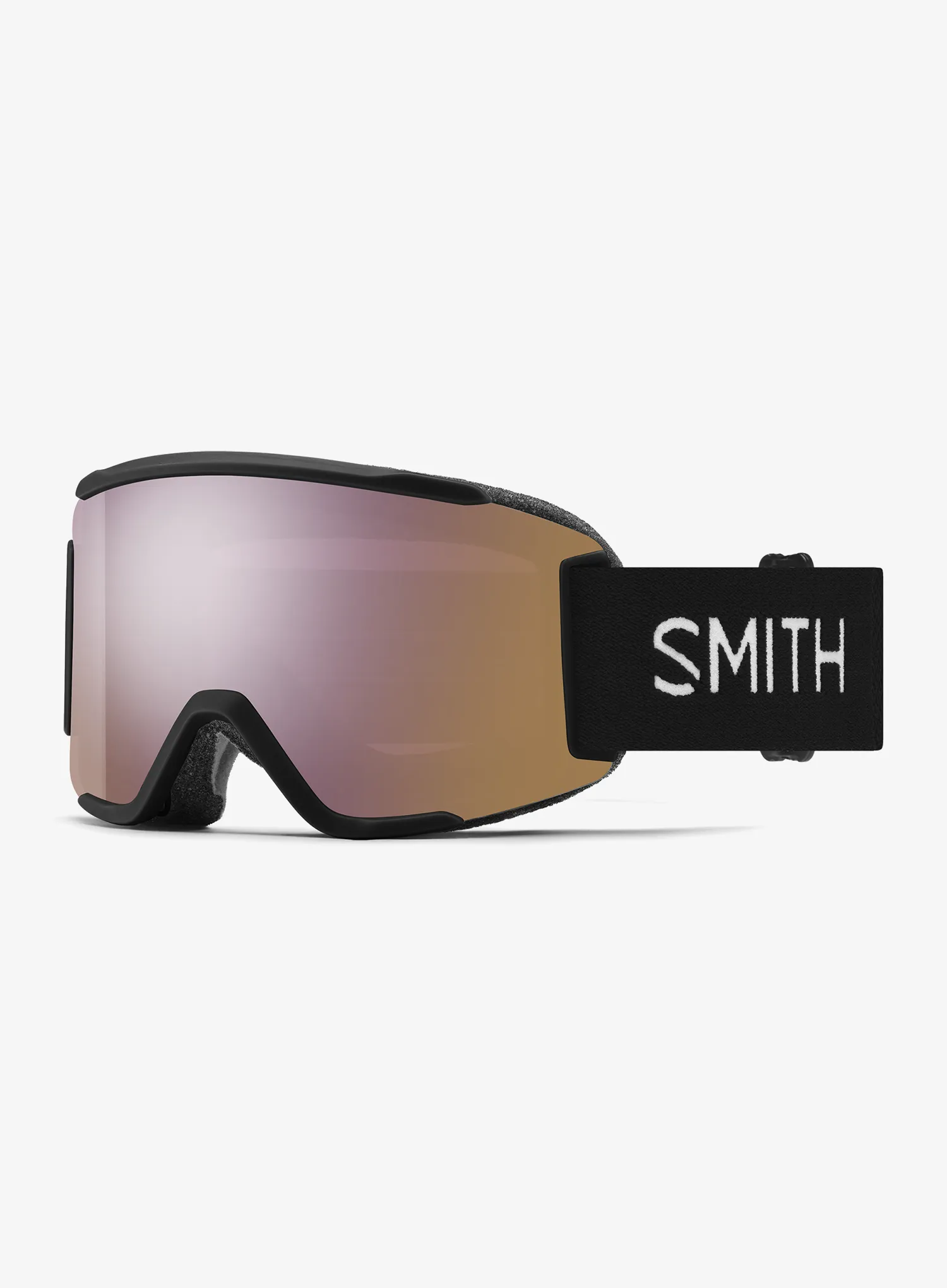 Ochelari schi Smith Squad S - black/everyday rose gold