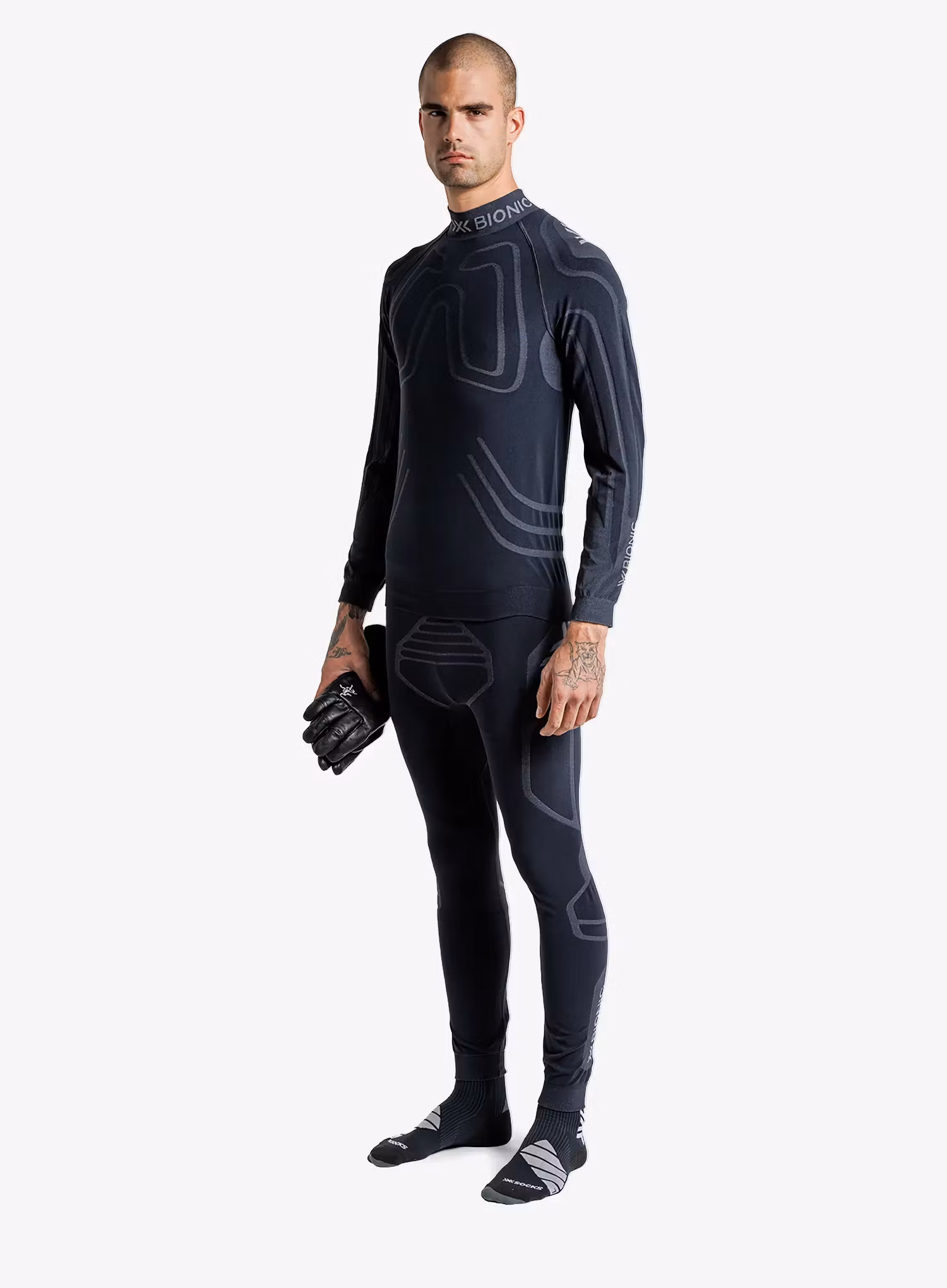 Bluza de corp X-Bionic Heatloop Shirt LS - x black
