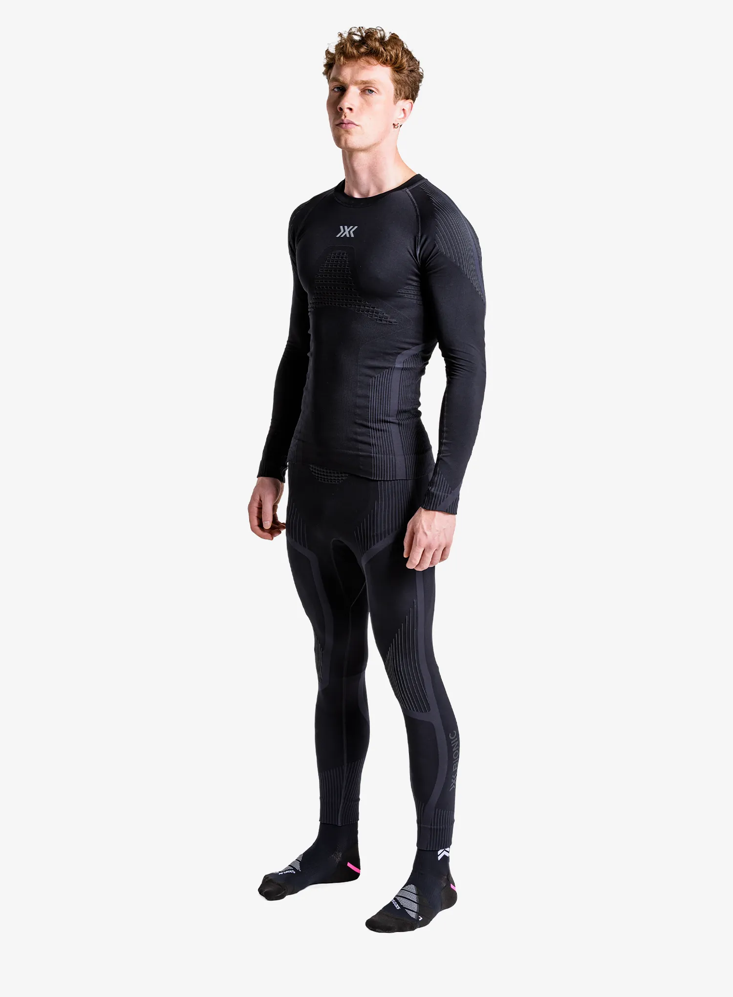 Bluza de corp X-Bionic Invent Shirt LS - x black