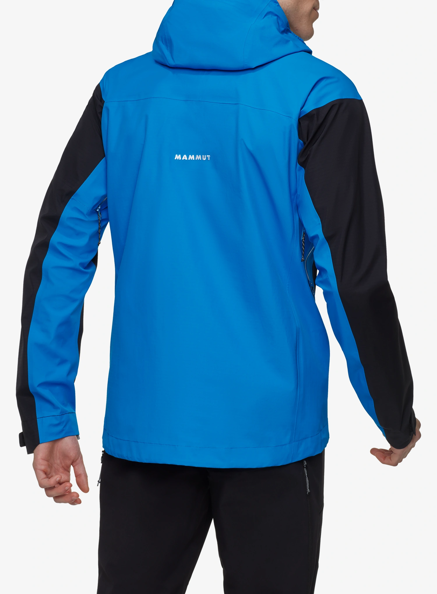 Scurta de ploaie Mammut Taiss HS Hooded Jacket - glacier blue/black