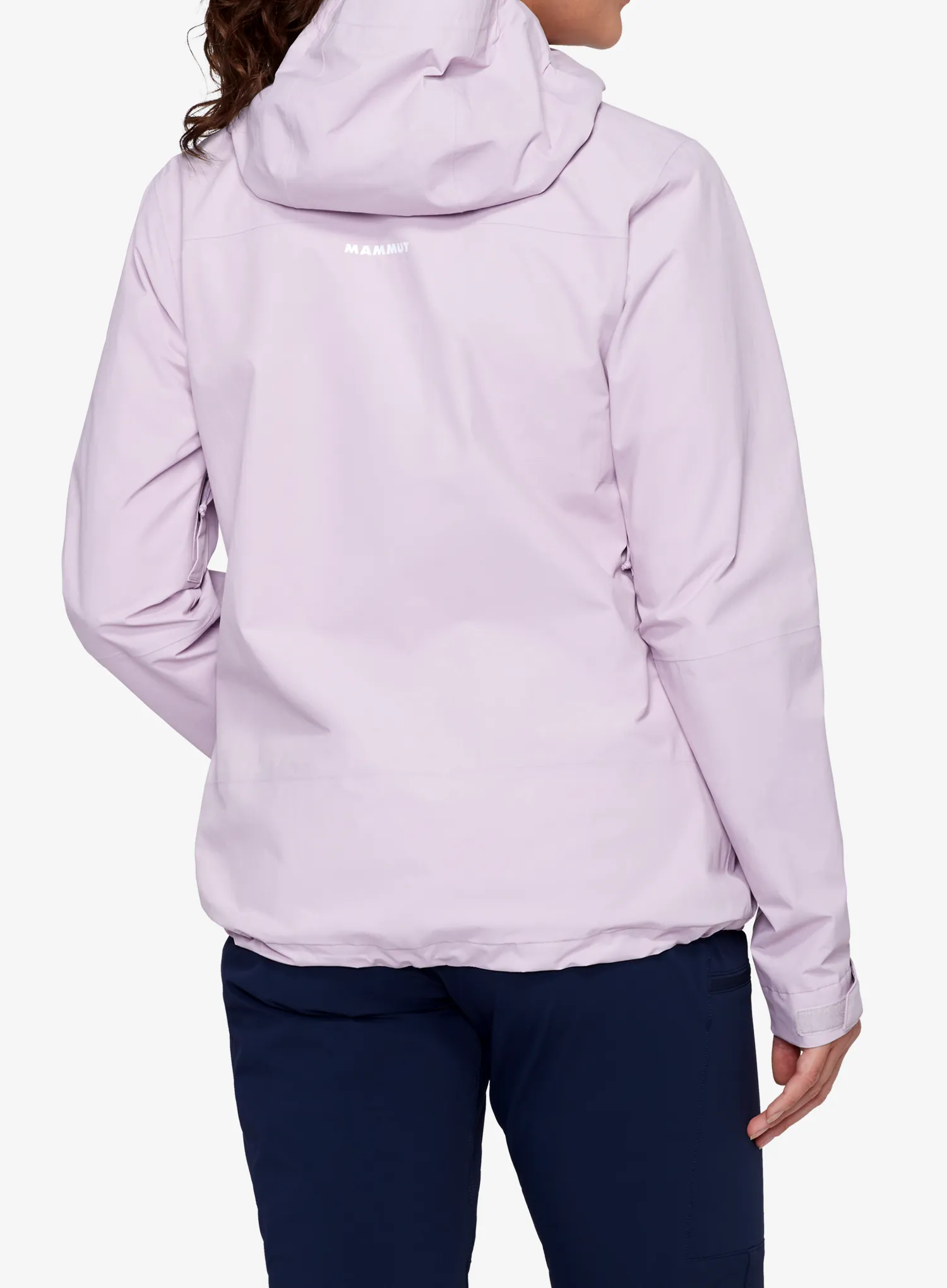 Geaca impermeabila femei Mammut Crag HS Hooded Jacket - alpine calamint