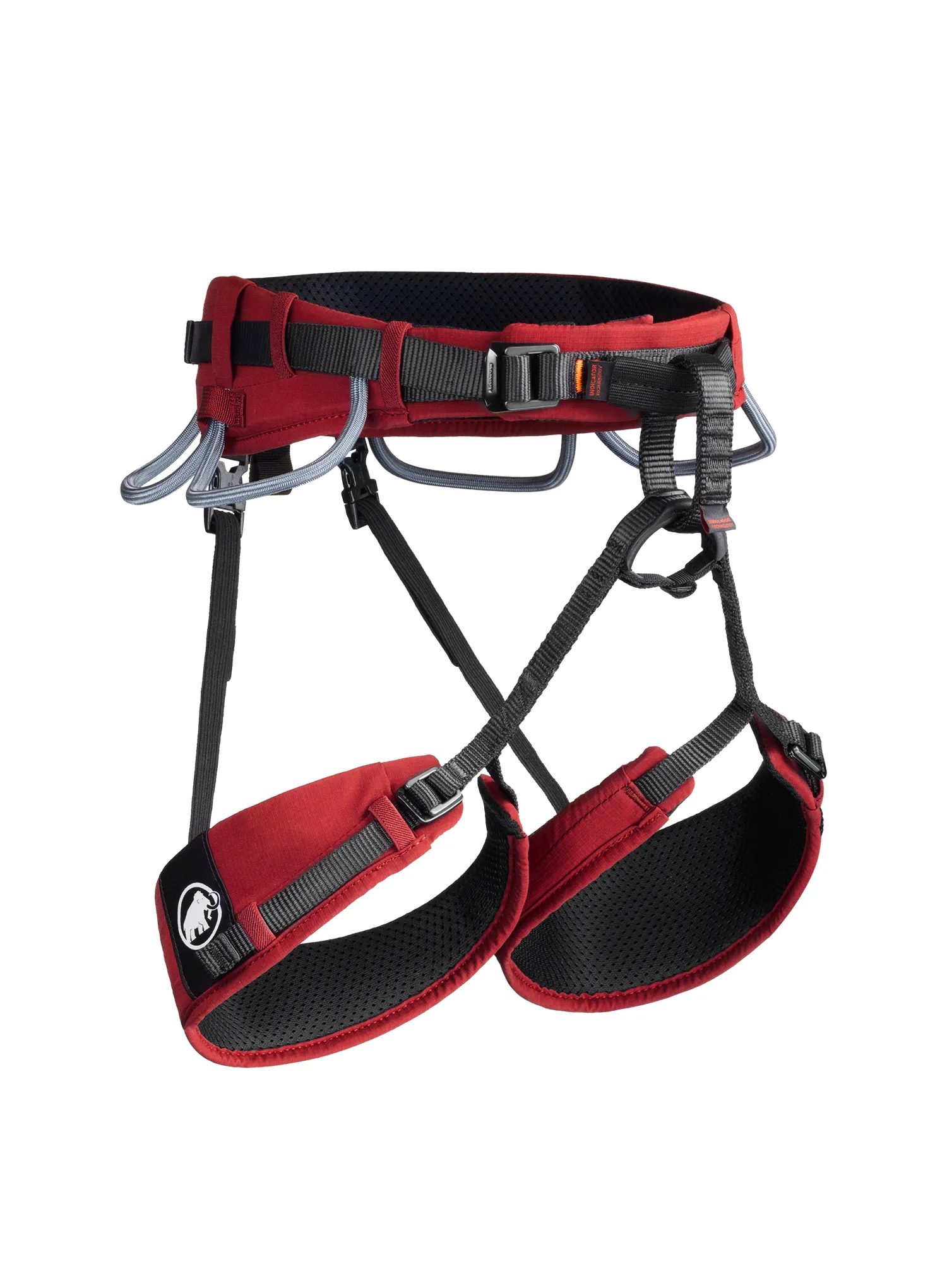 Ham de alpinism pentru femei Mammut Ophir 3 Slide 2.0 Harness - dark red/strata