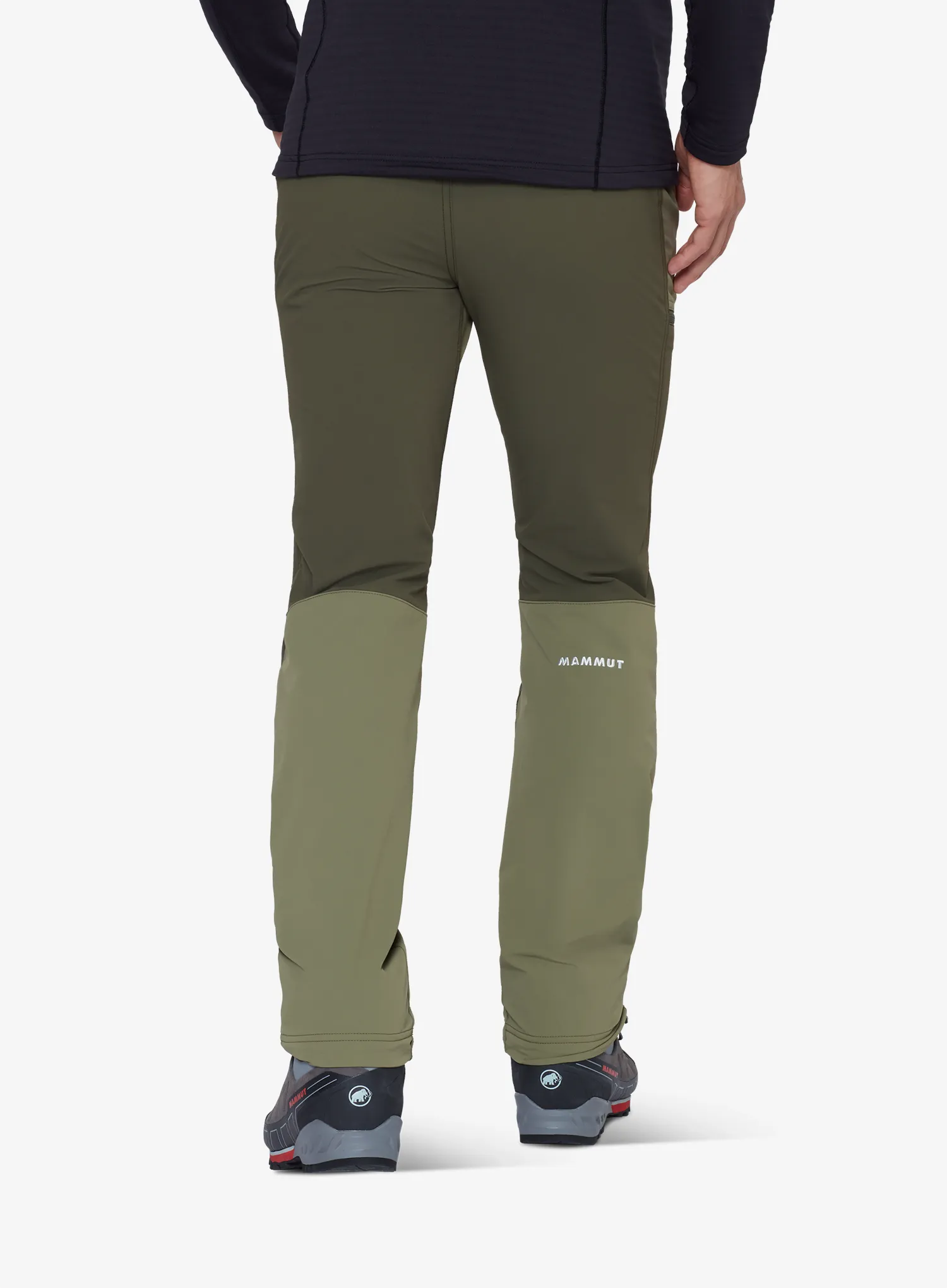 Pantaloni trekking Mammut Taiss SO Pants - marsh/dark marsh
