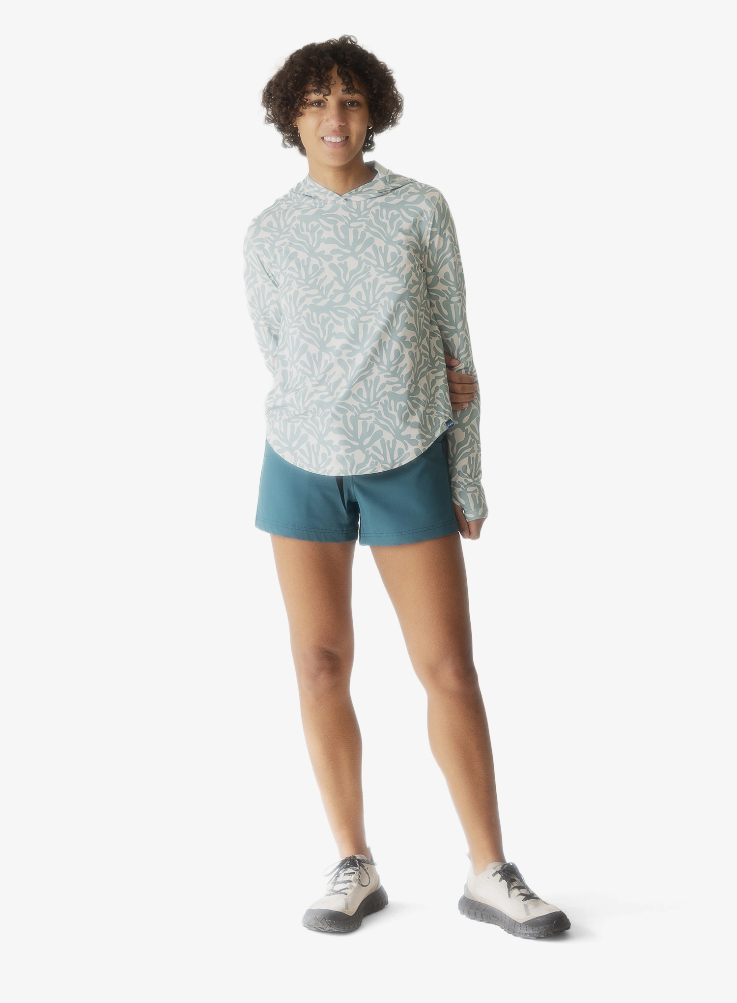 Hanorac cu gluga femei Kavu Sunlite Hoodie - mystic garden