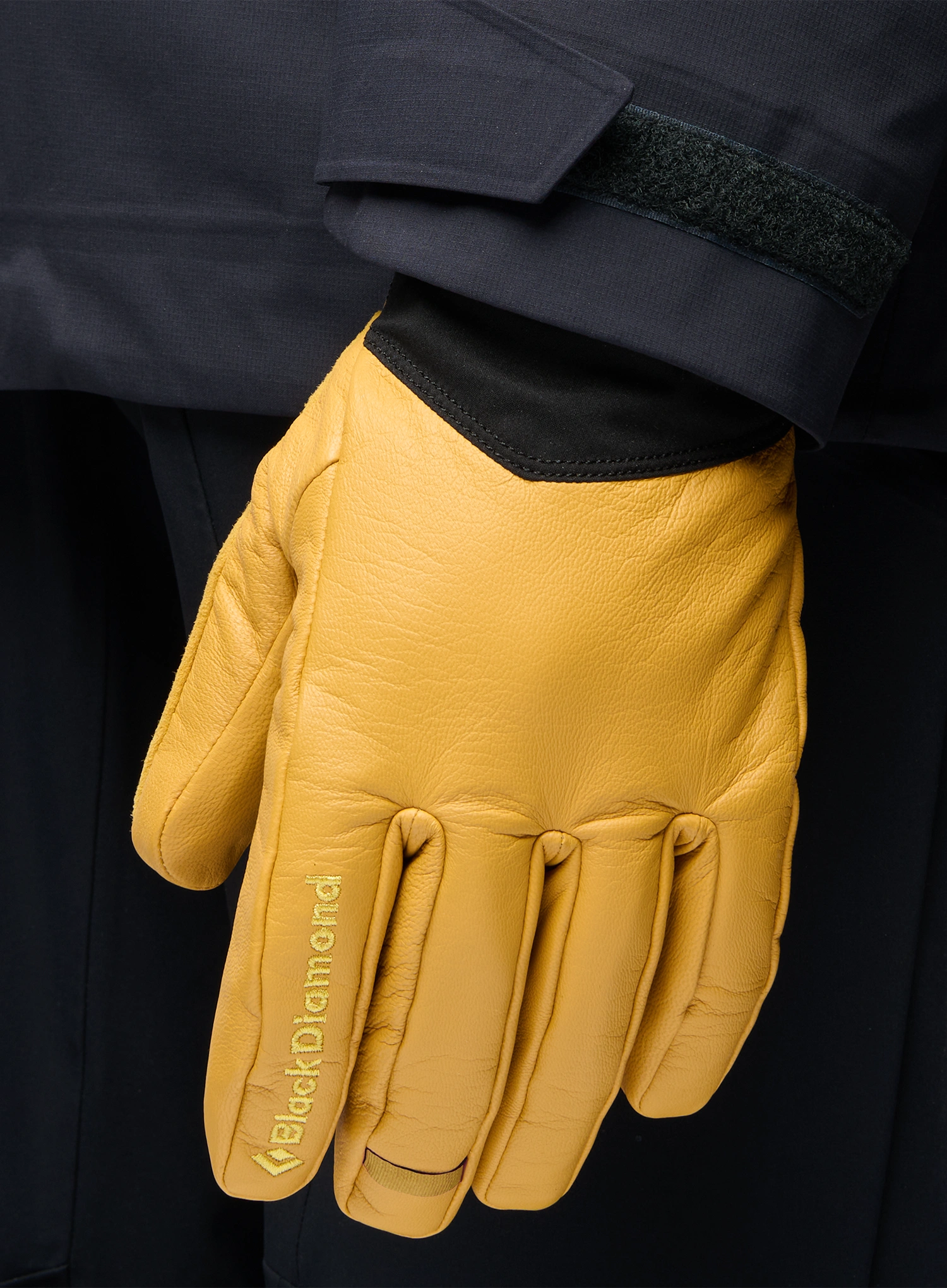 Manusi schi de tura Black Diamond Tour Gloves - beeswax/black