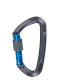 Carabiniera escalada SKYLOTEC Lime SG - anthracite/blue