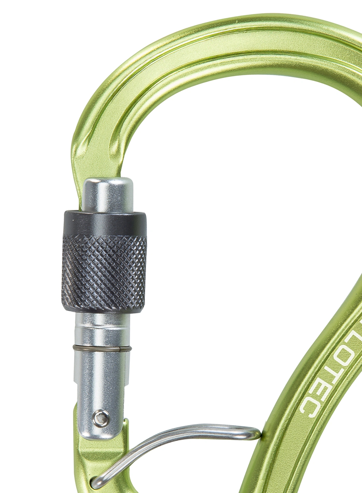 Carabiniera escalada SKYLOTEC Axis HMS SGL - green/grey