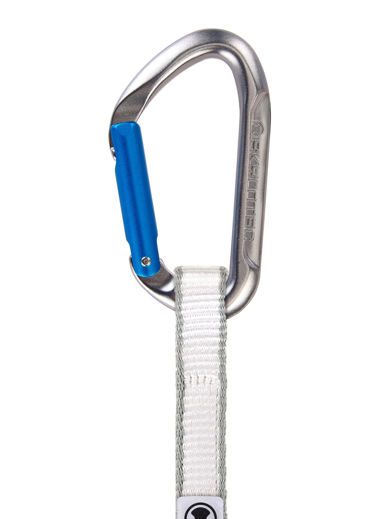 Buclă echipată escalada SKYLOTEC Salto NY 17 cm - titanium/electricblue