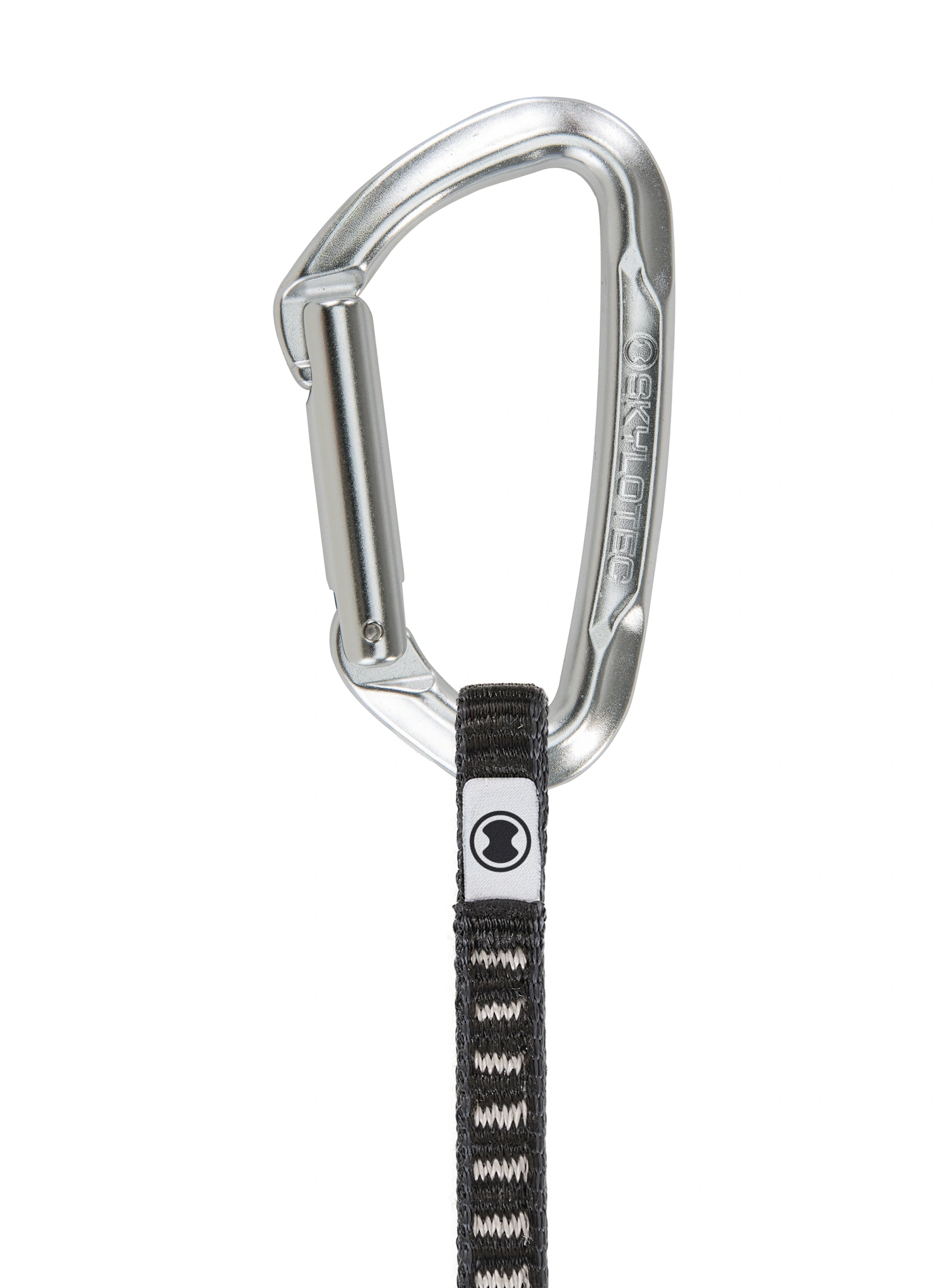 Buclă echipată escalada SKYLOTEC Lime Set UL 12 cm - silver