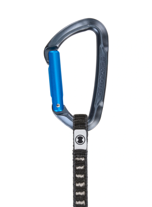 Buclă echipată escalada SKYLOTEC Lime Set UL 12 cm - anthracite/electricblue