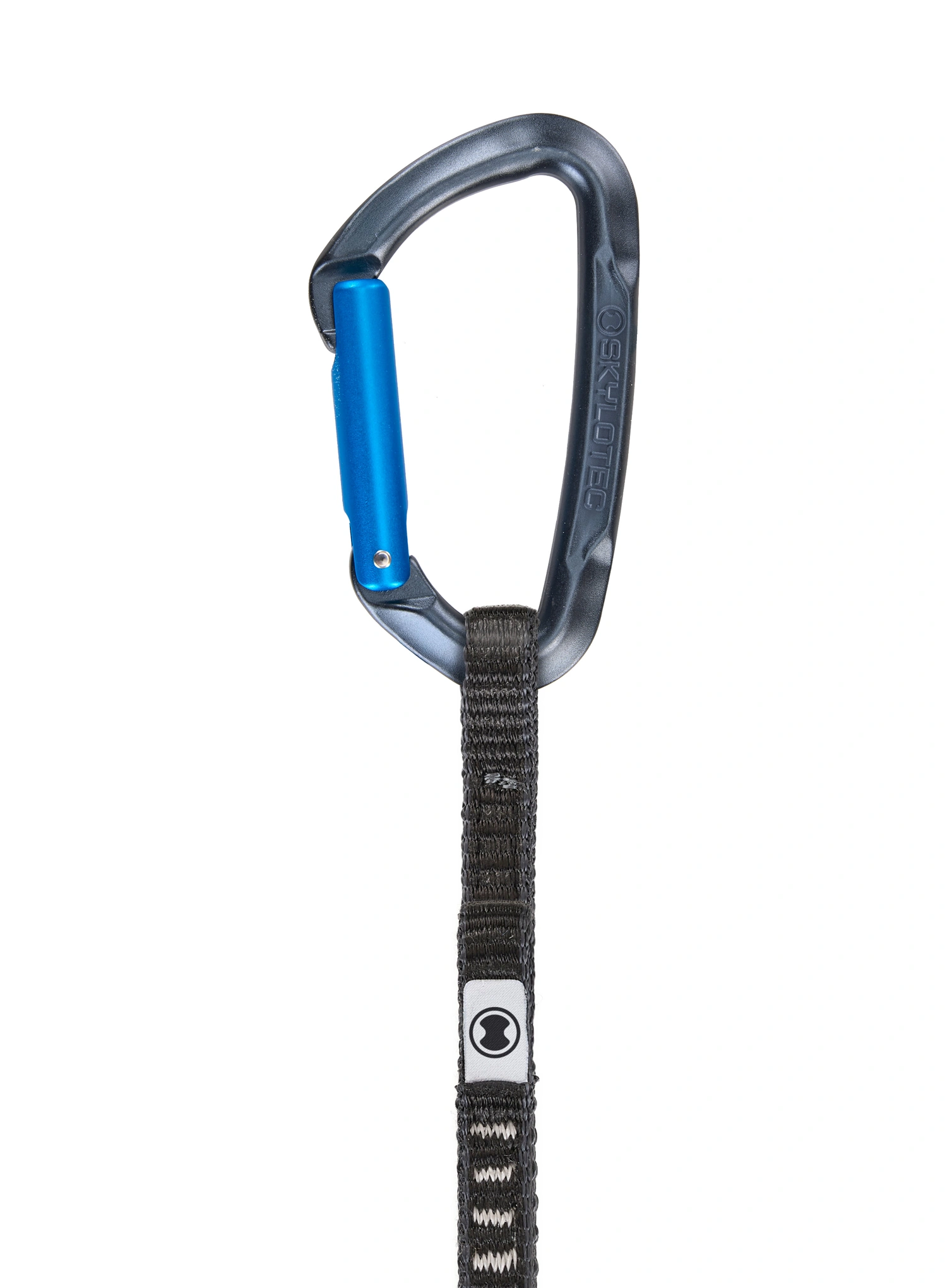 Buclă echipată escalada SKYLOTEC Lime Set UL 17 cm - anthracite/electricblue