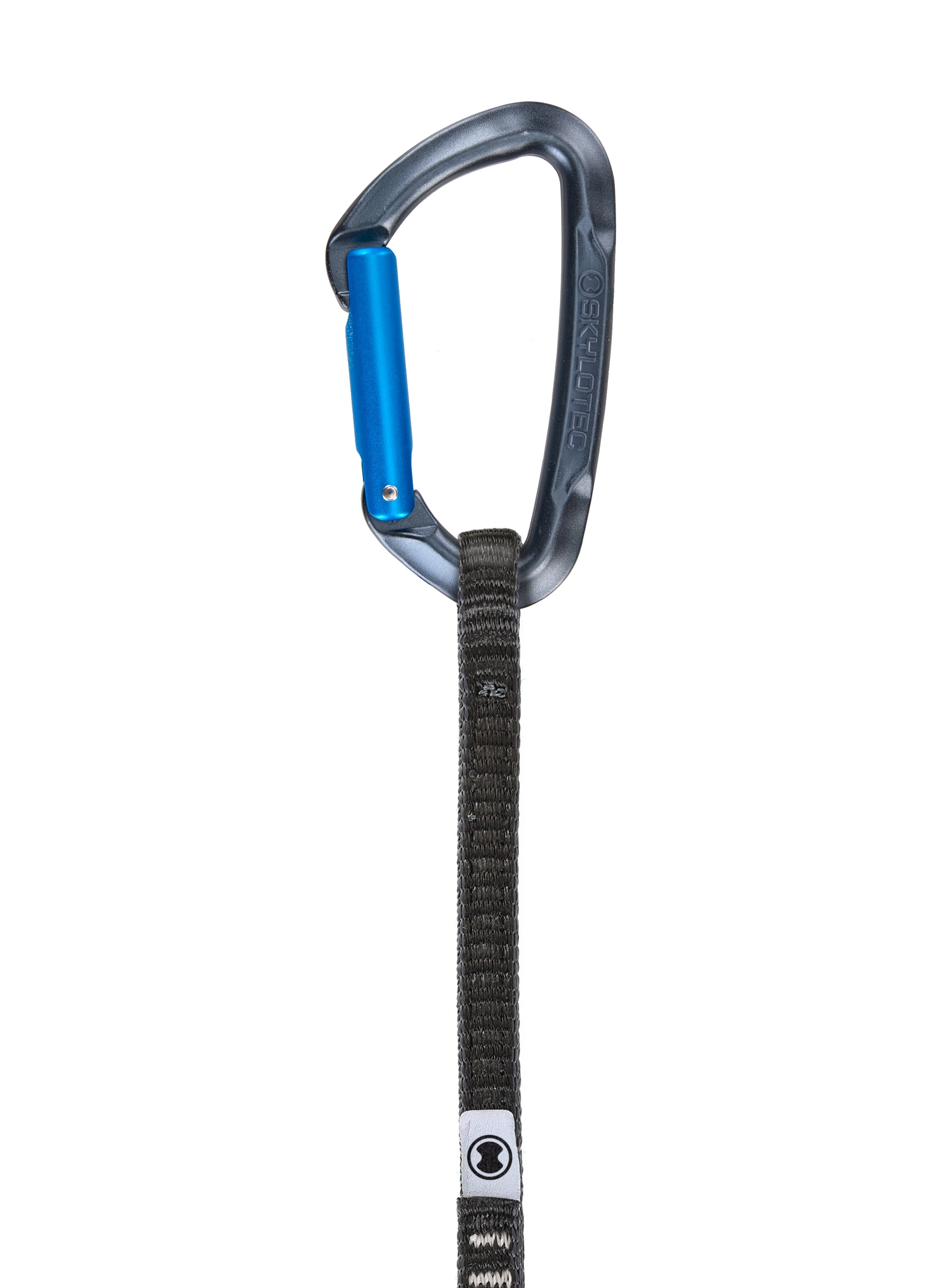 Buclă echipată escalada SKYLOTEC Lime Set UL 22 cm - anthracite/electricblue