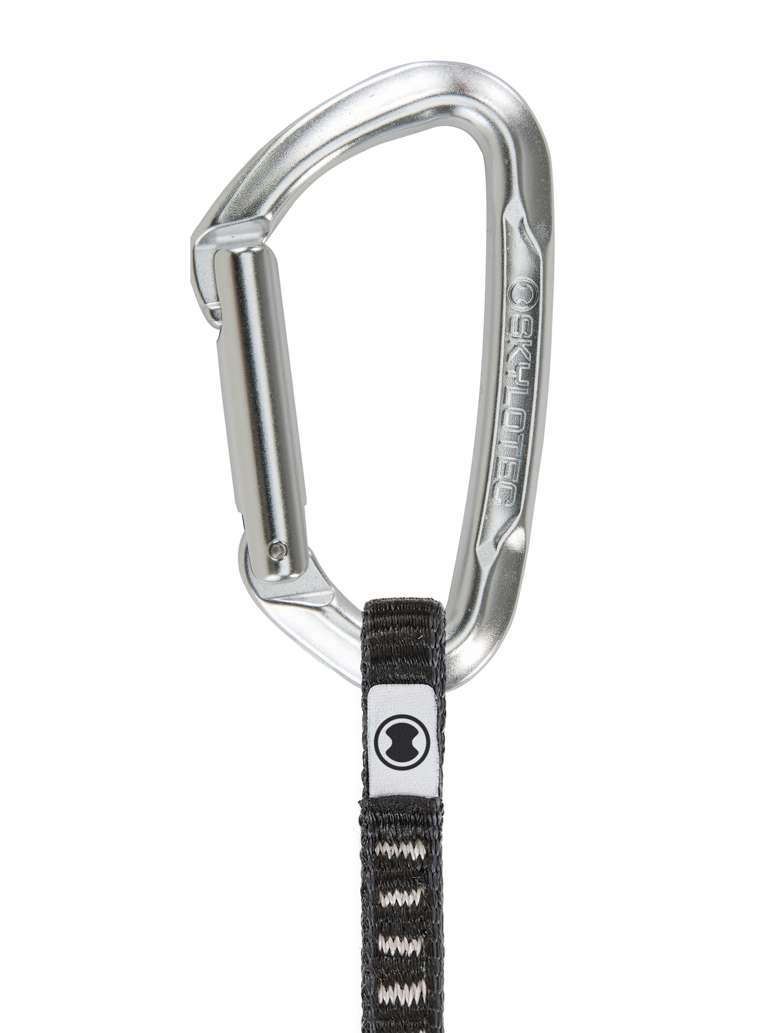 Buclă echipată escalada SKYLOTEC Lime Set M-UL 12 cm - silver