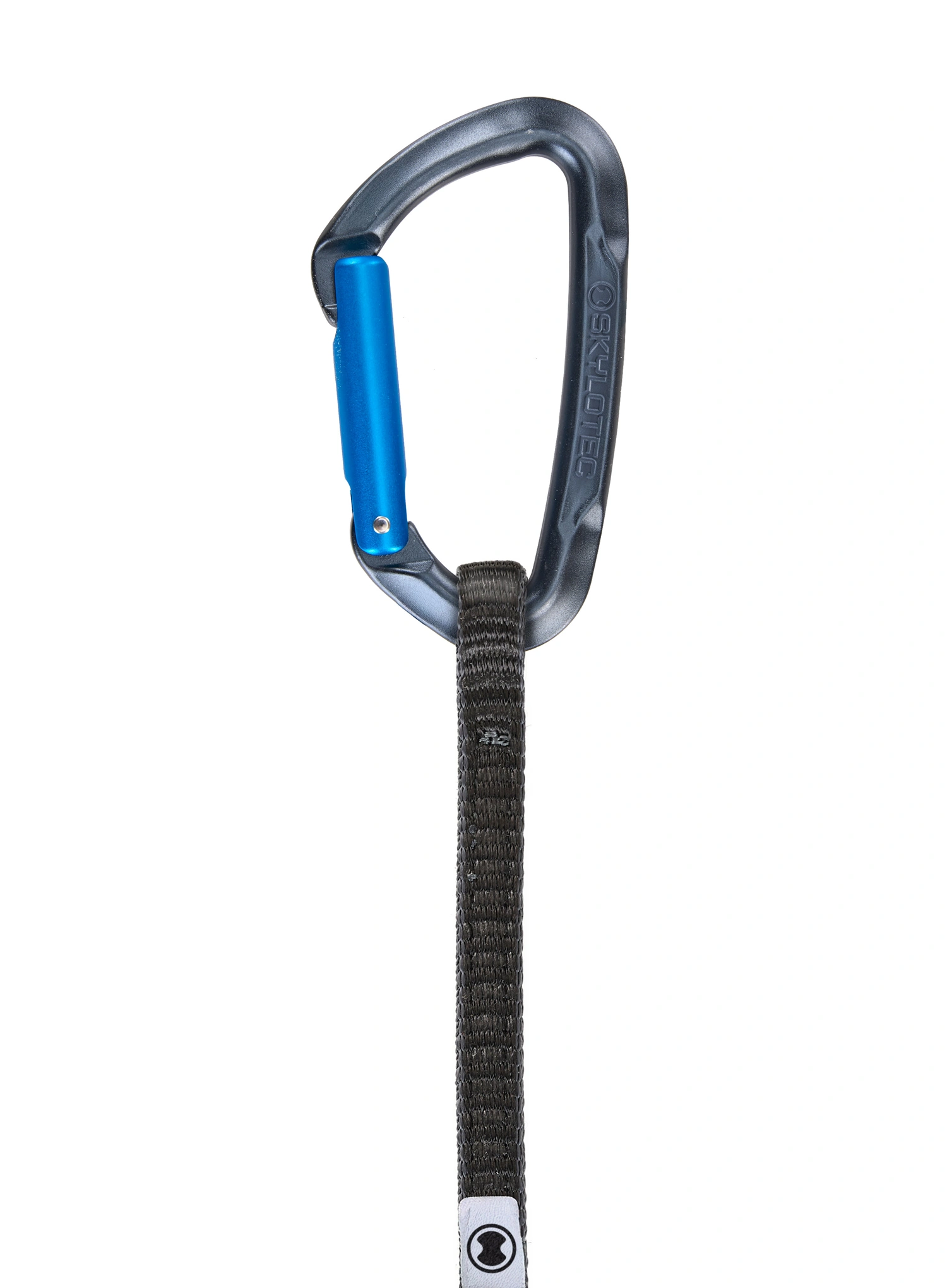 Buclă echipată escalada SKYLOTEC Lime Set M-UL 22 cm - anthracite/blue