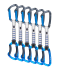 Bucle echipate SKYLOTEC Lime Set NY - 6 Pack 12 cm - anthracite/electricblue