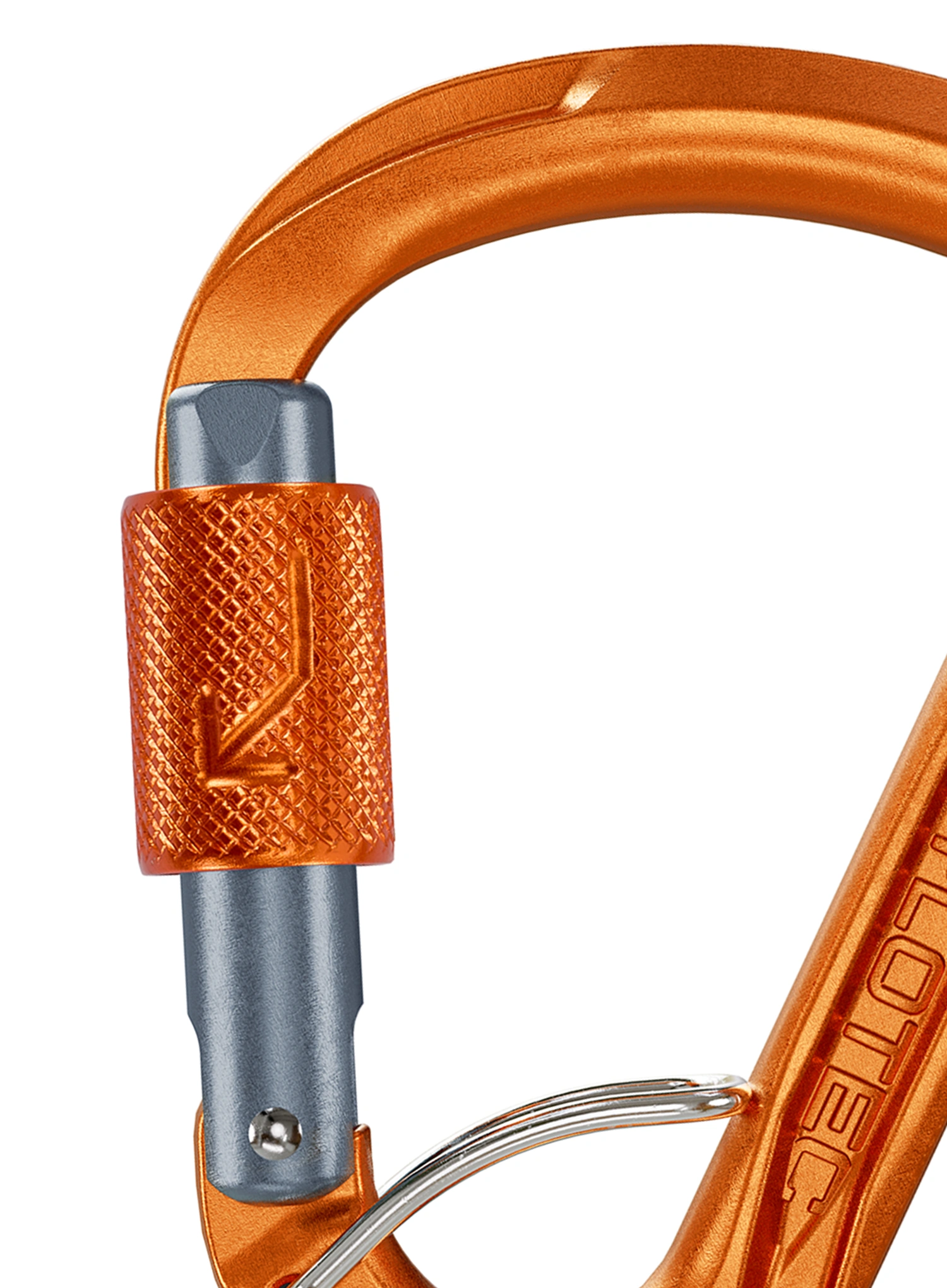 Carabiniera escalada SKYLOTEC Leger BGL - orange/grey
